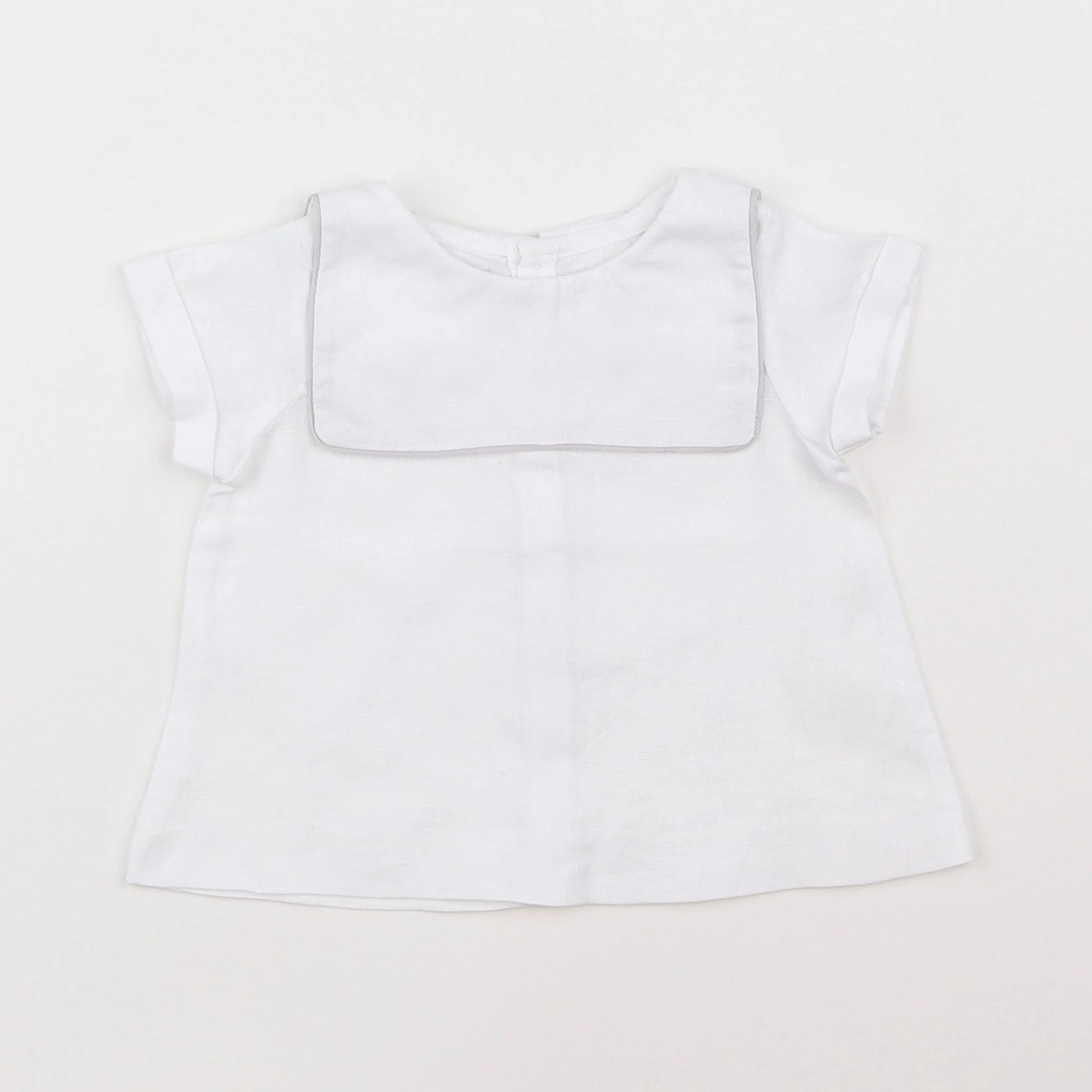 Jacadi - blouse blanc - 3 mois