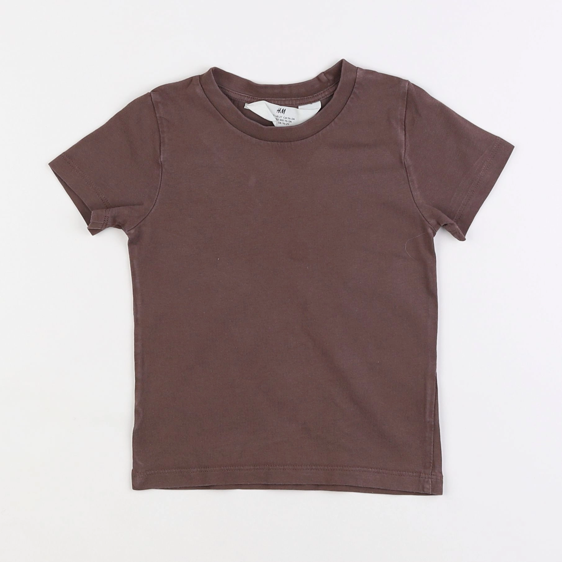 H&M - tee-shirt marron - 18 mois à 2 ans