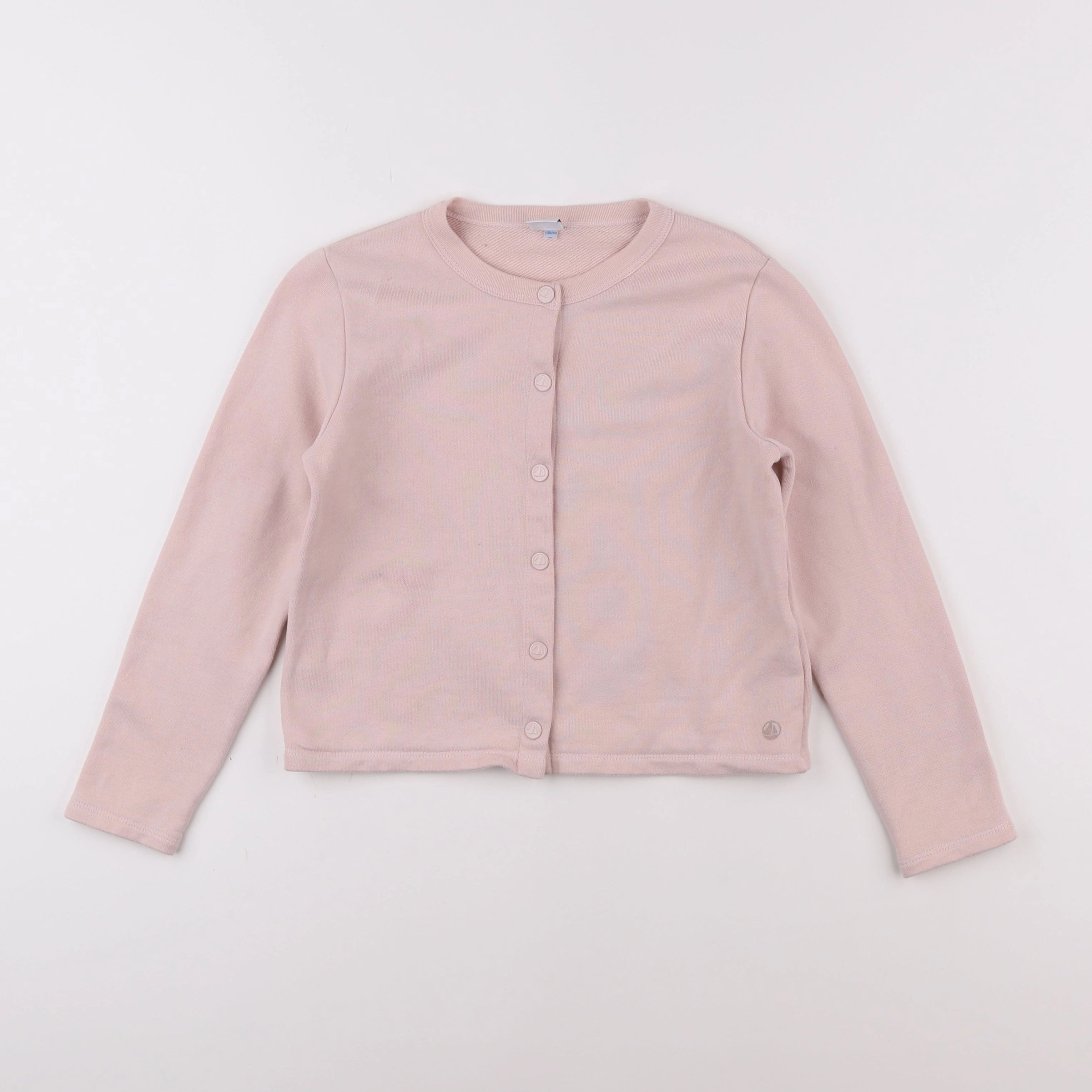 Petit Bateau - sweat rose - 8 ans