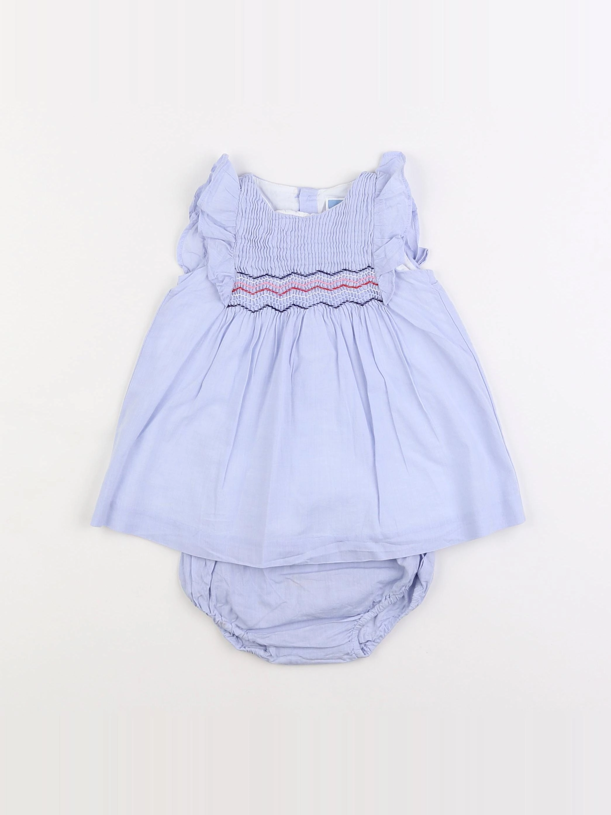 Jacadi - robe bleu - 6 mois