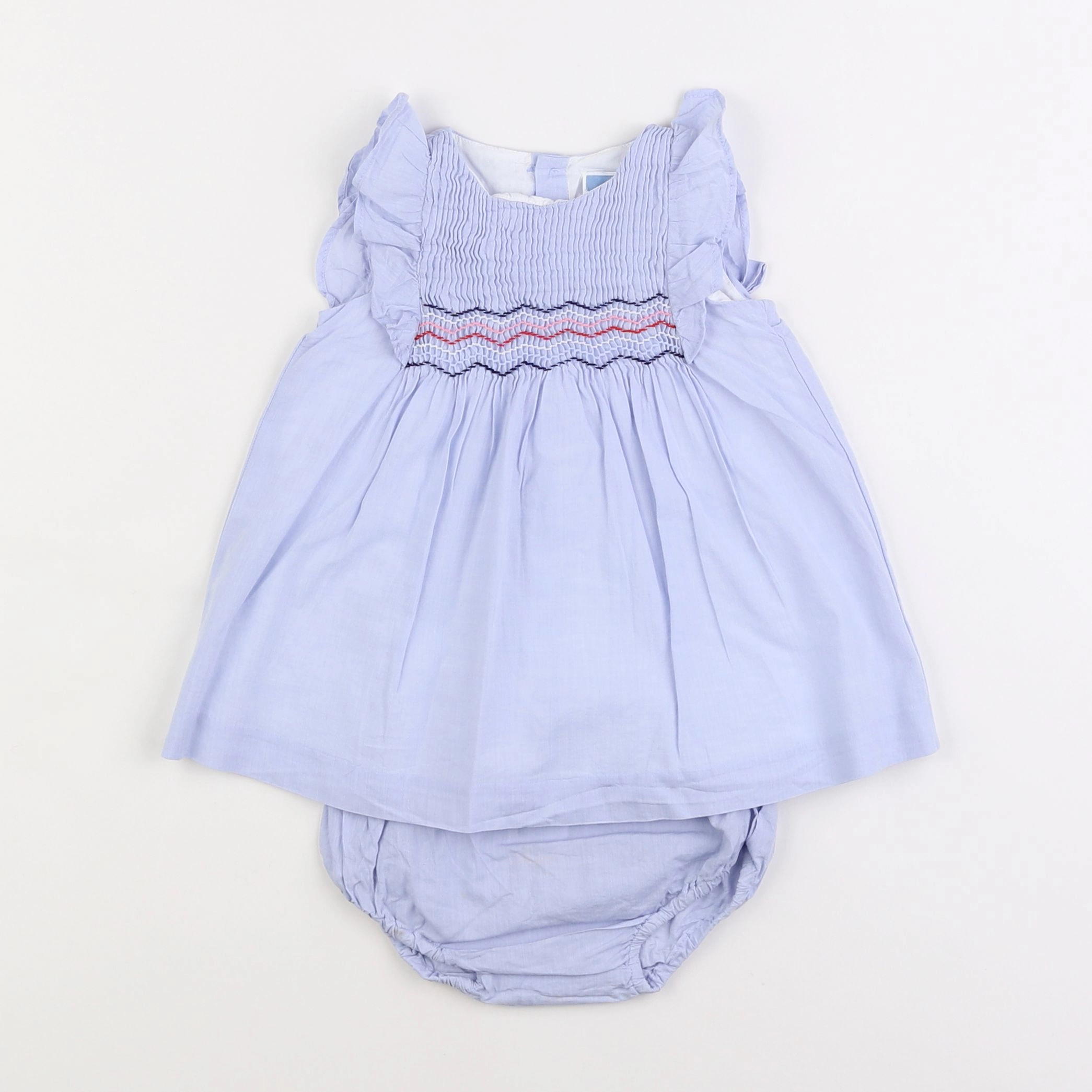 Jacadi - robe bleu - 6 mois