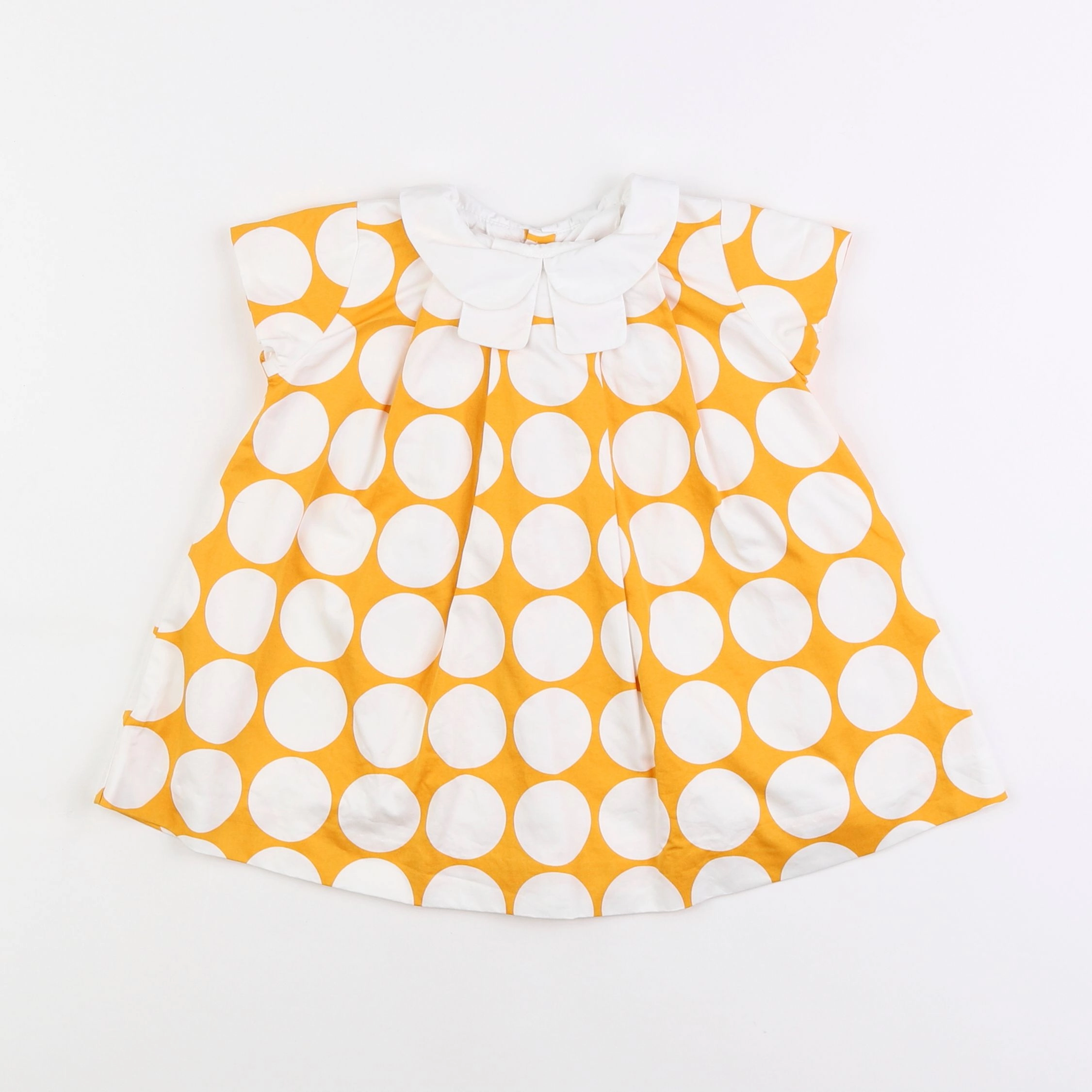 Jacadi - robe jaune - 12 mois