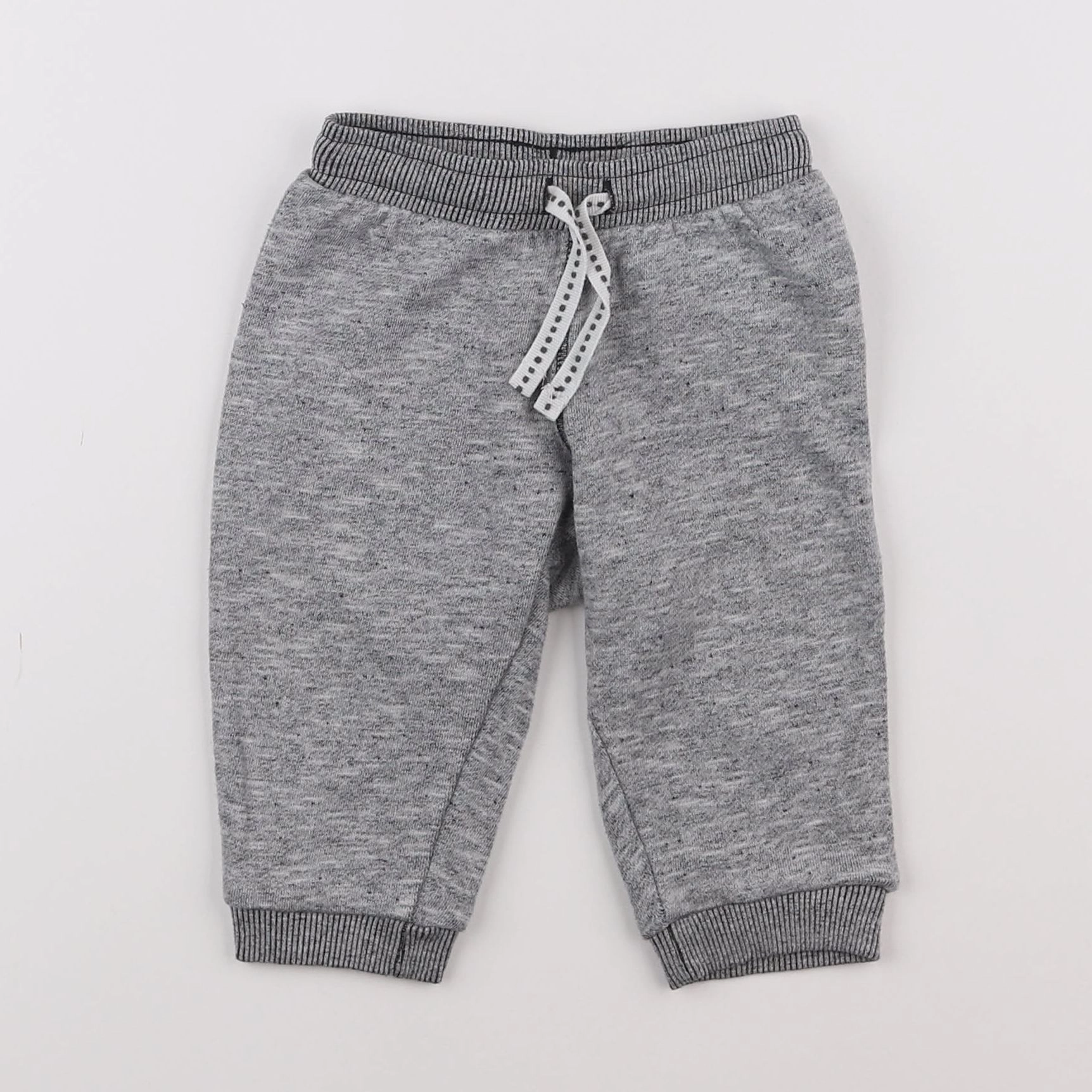 H&M - jogging gris - 6/9 mois