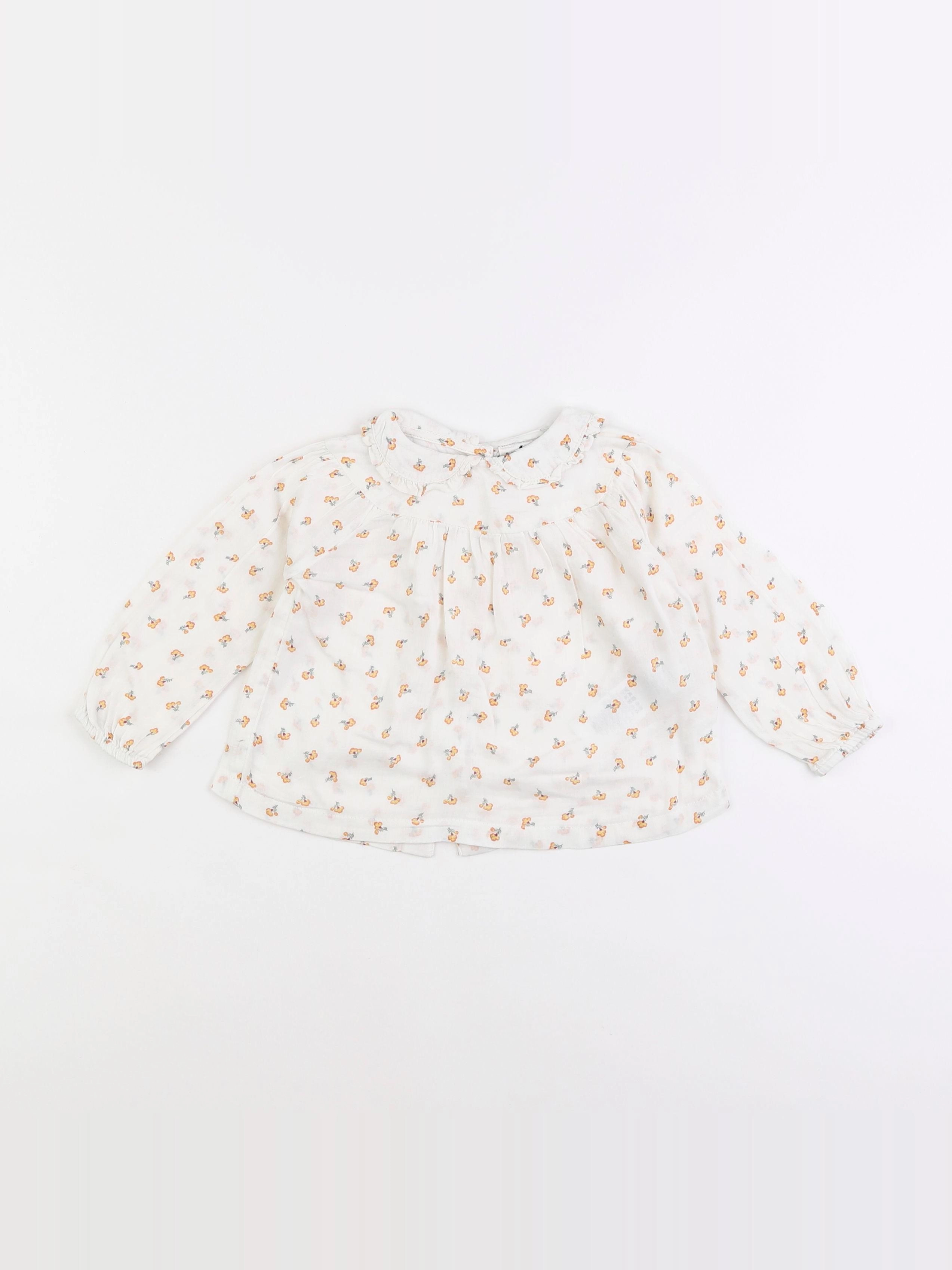 Cyrillus - blouse multicolore - 18 mois