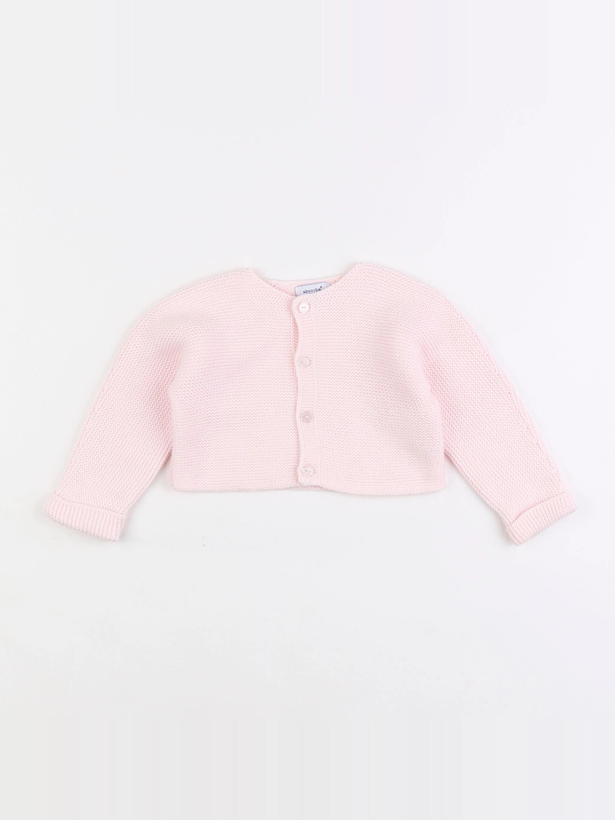 Absorba - gilet rose - 6 mois