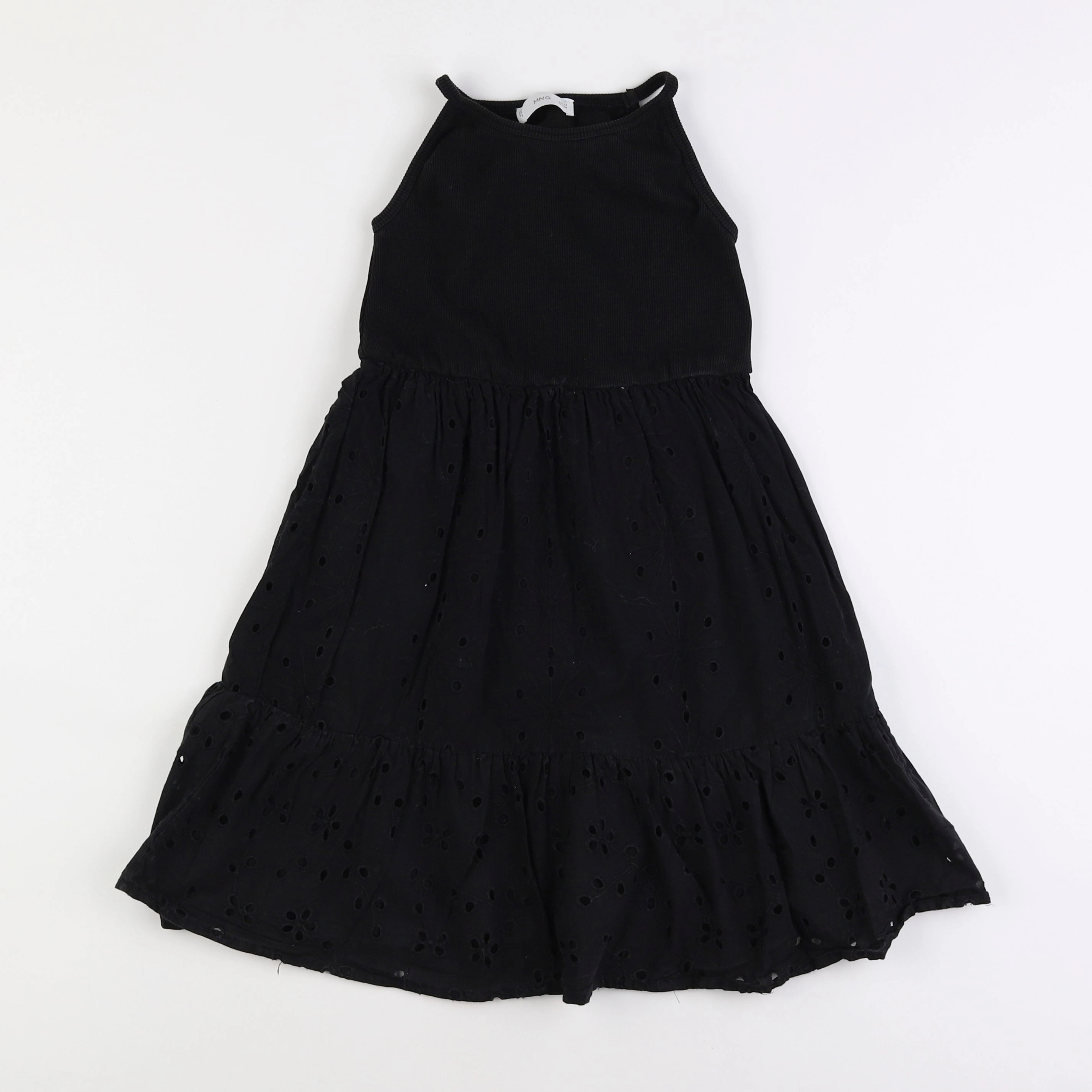 Mango - robe noir - 7/8 ans