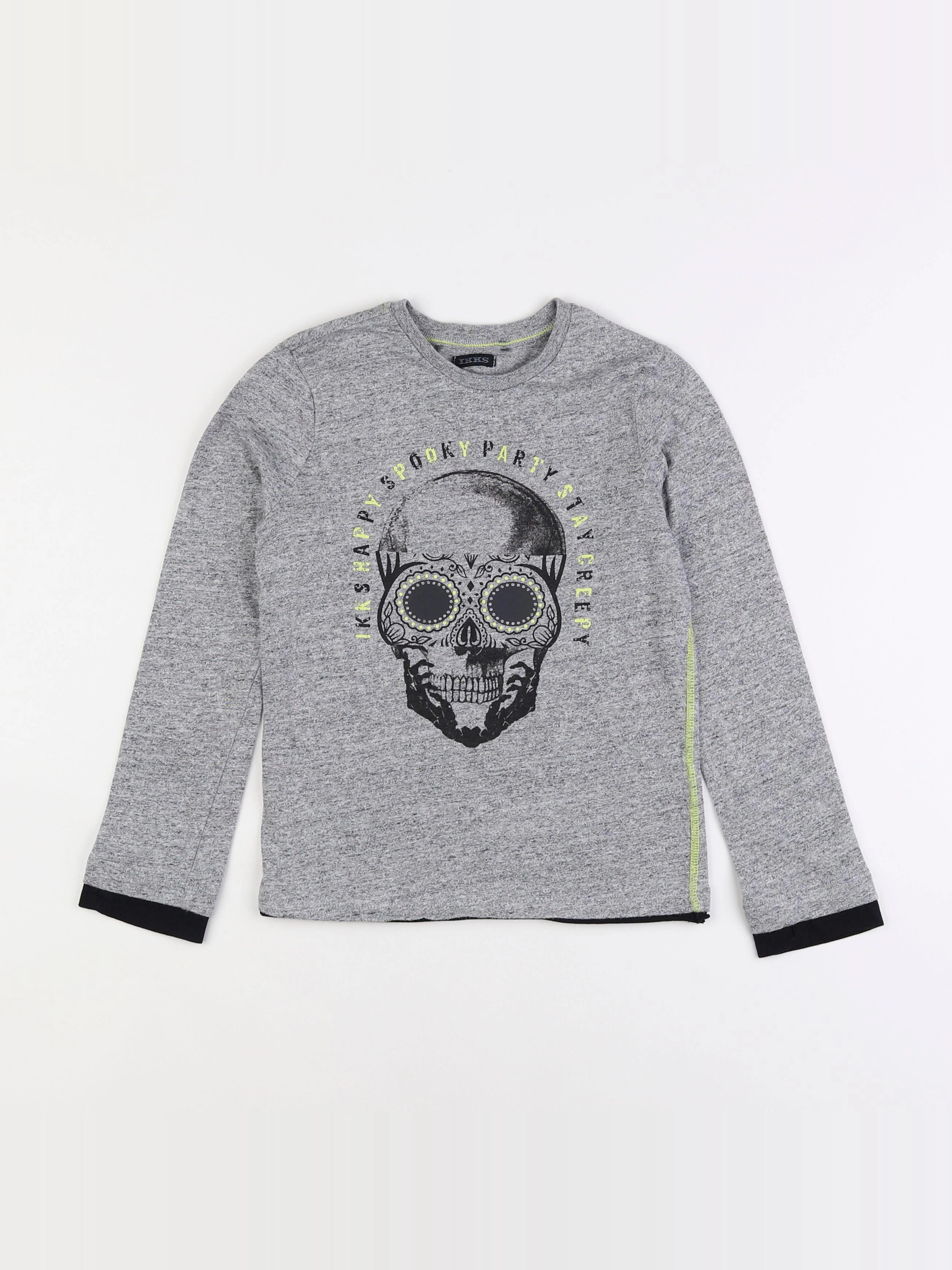 IKKS - tee-shirt gris - 5 ans
