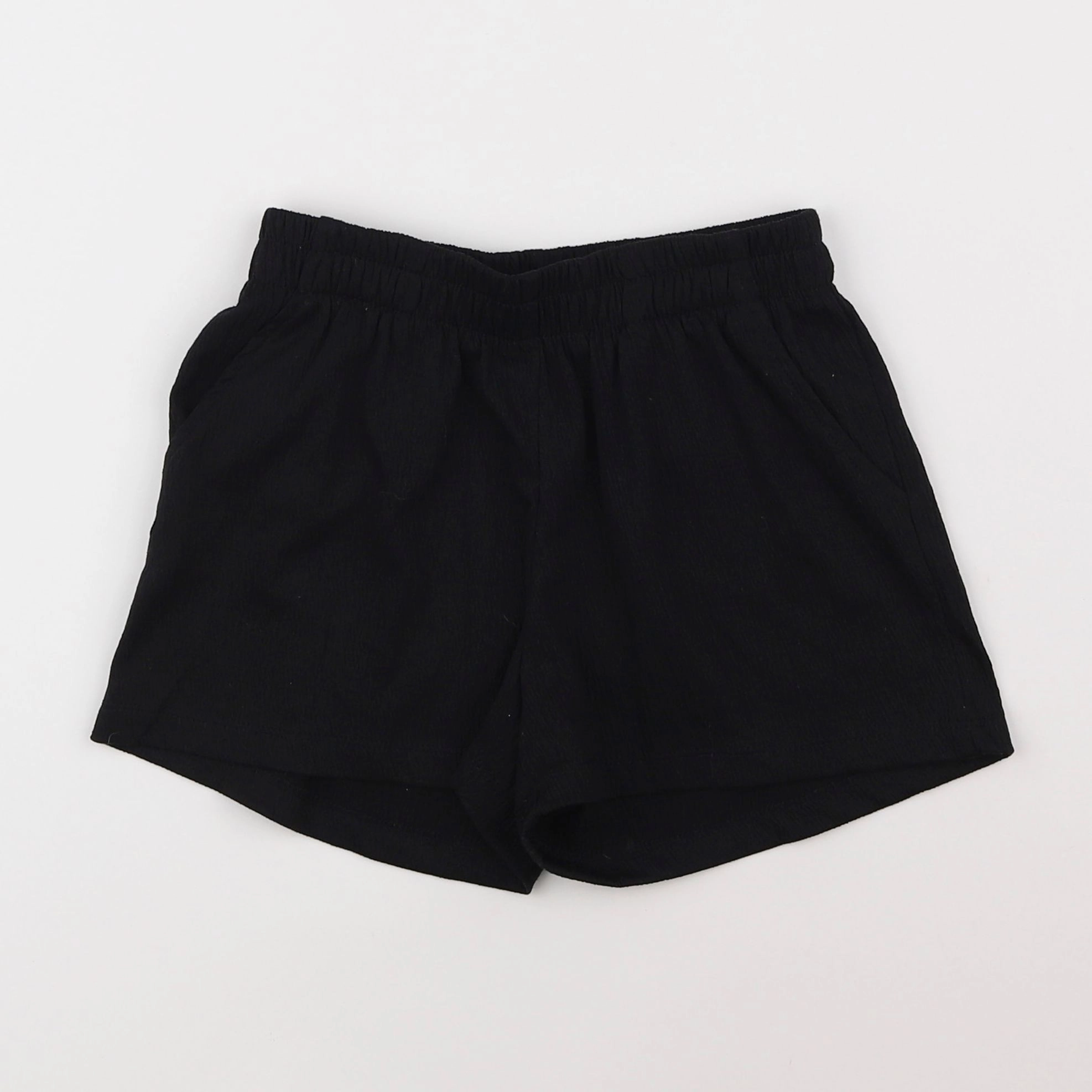 H&M - short noir - 7/8 ans