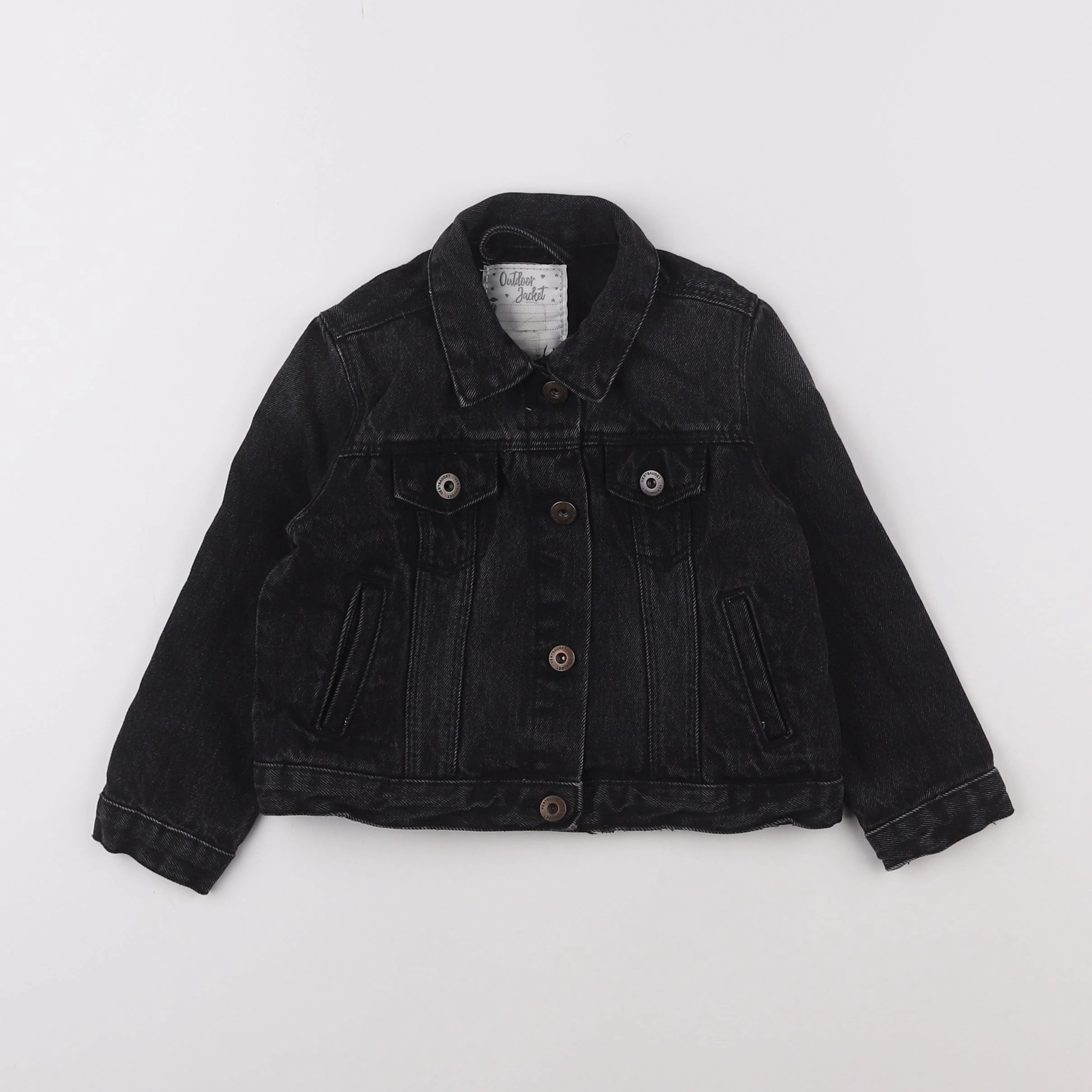 Vertbaudet - veste noir - 3 ans