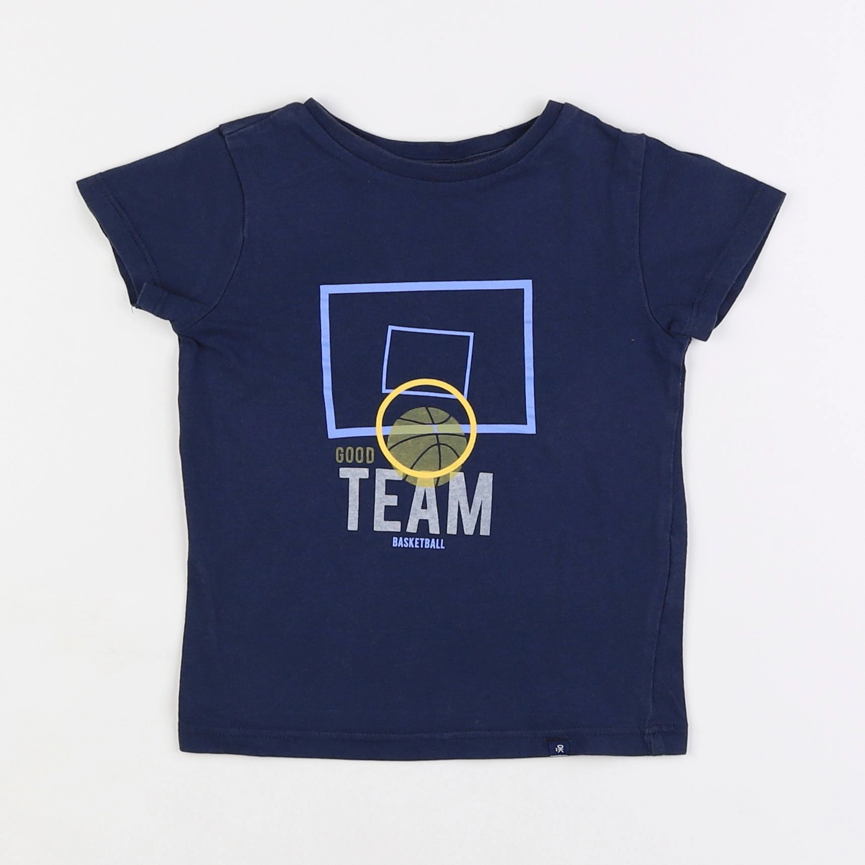 Okaidi - tee-shirt bleu - 2 ans