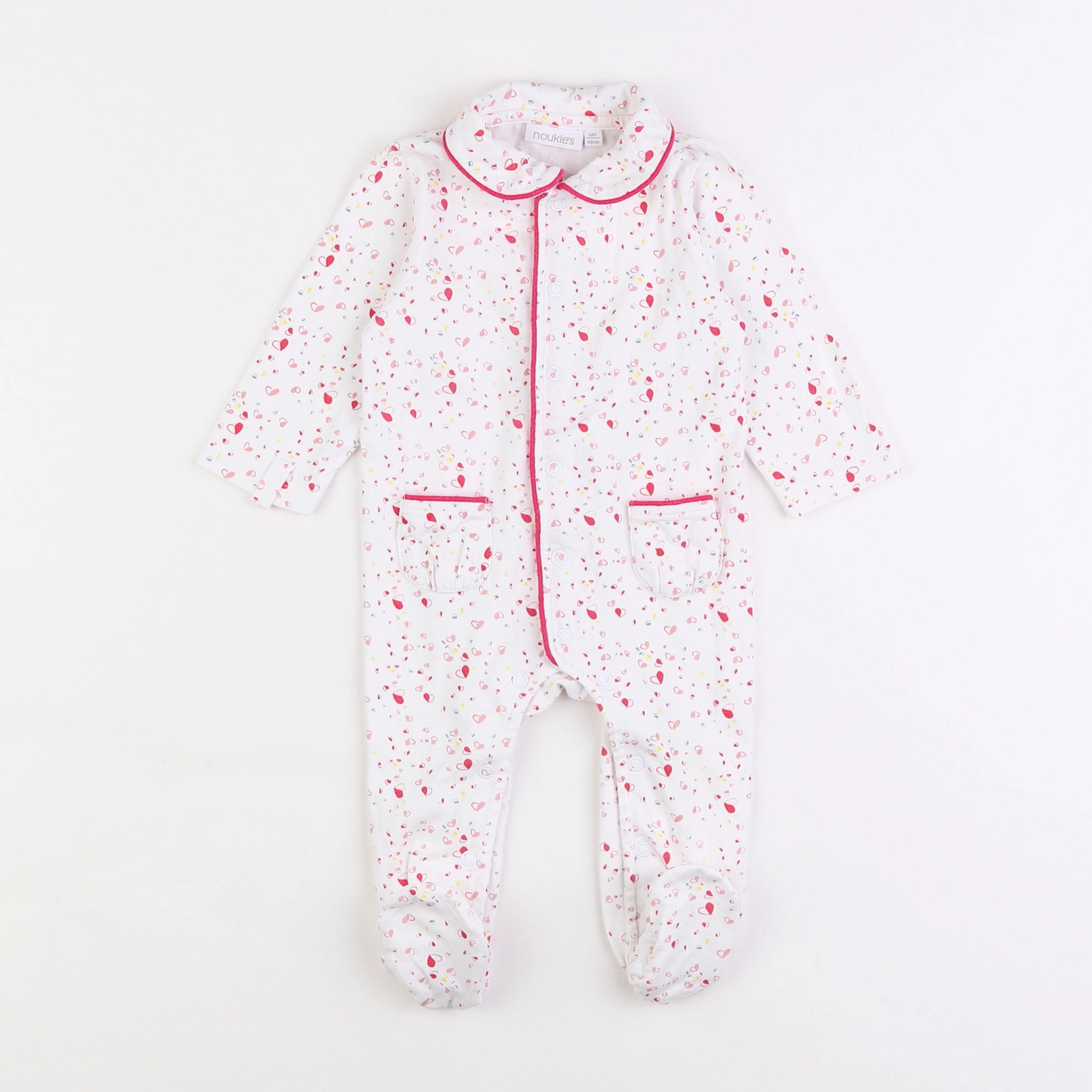 Noukie's - pyjama coton multicolore - 6 mois