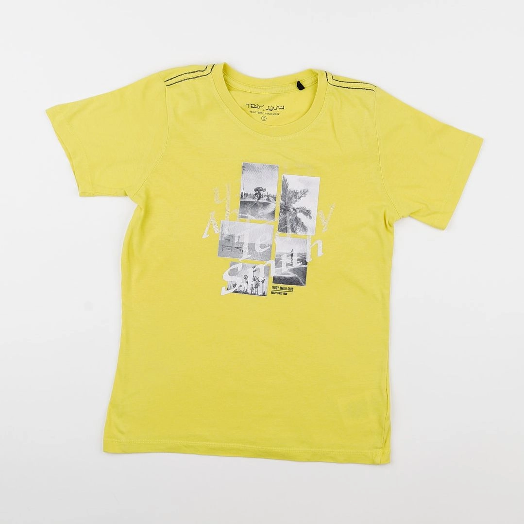 Teddy Smith - tee-shirt jaune - 10 ans