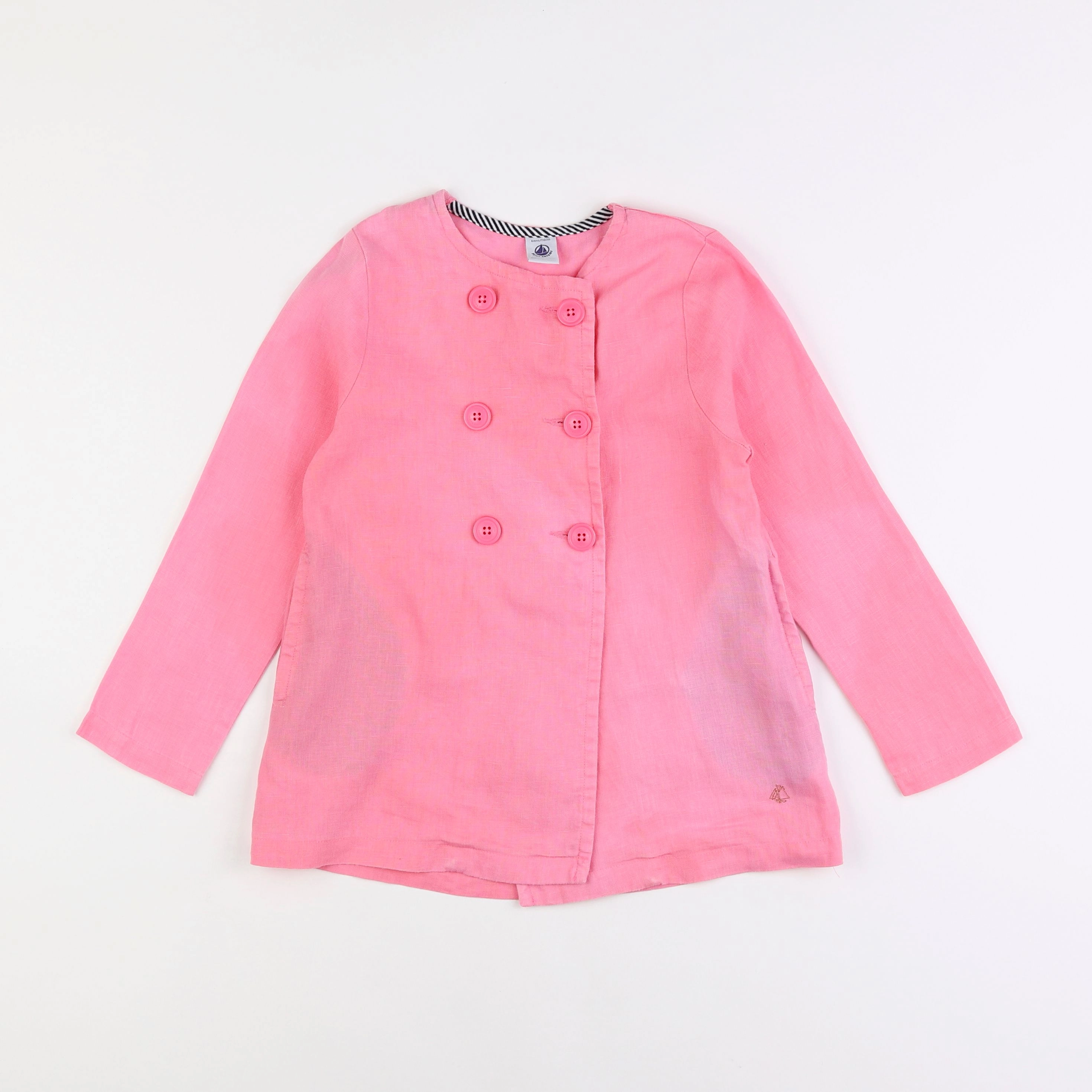 Petit Bateau - blouse rose - 6 ans