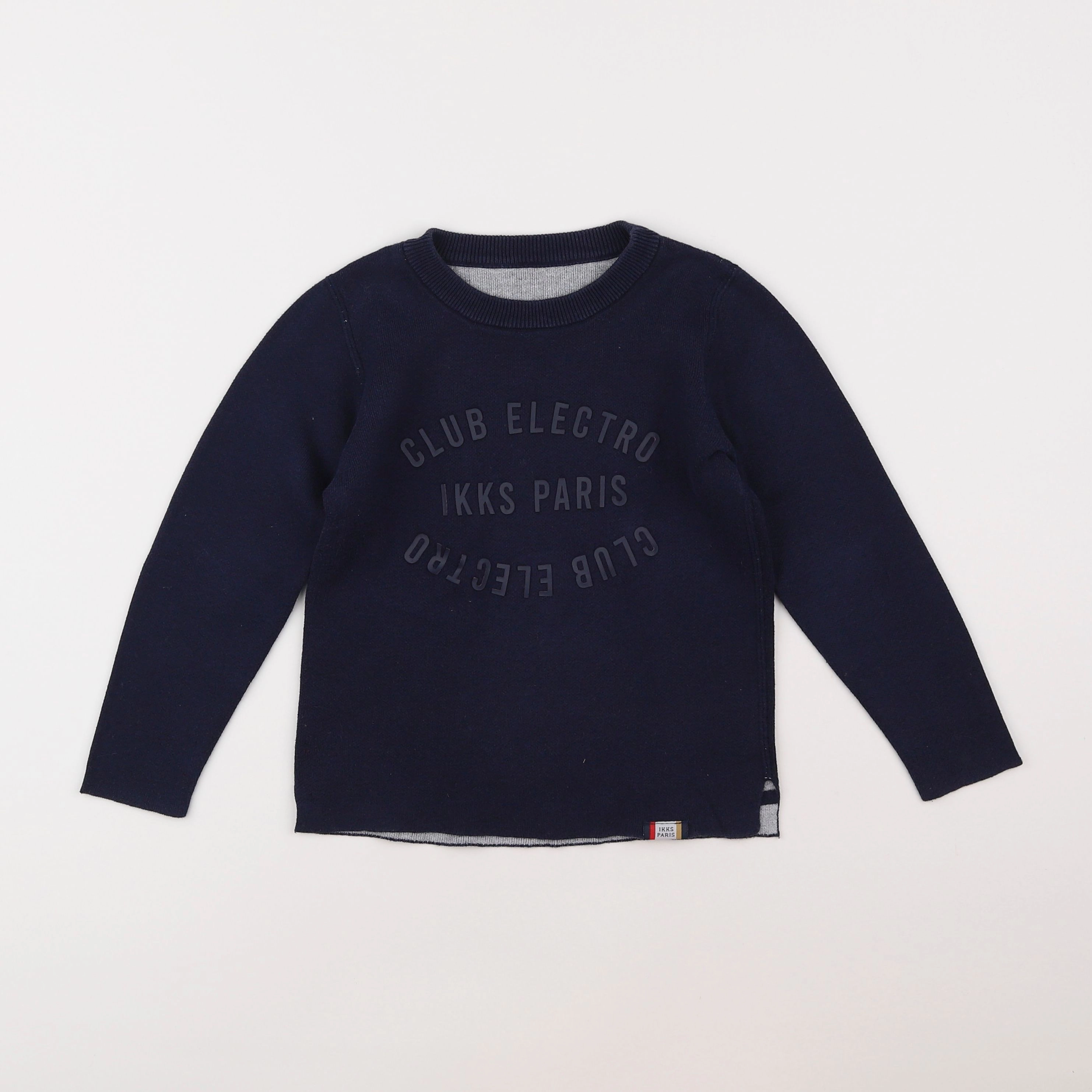 IKKS - pull bleu - 6 ans