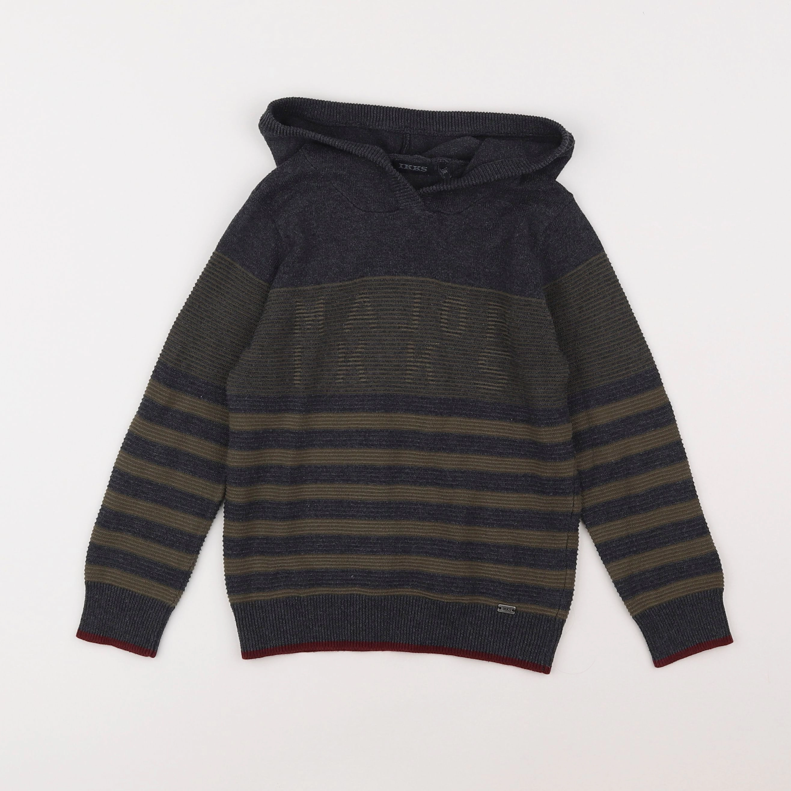 IKKS - pull gris - 4 ans