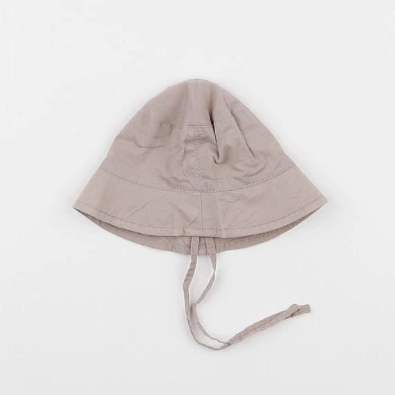 H&M - chapeau beige - 3/6 mois