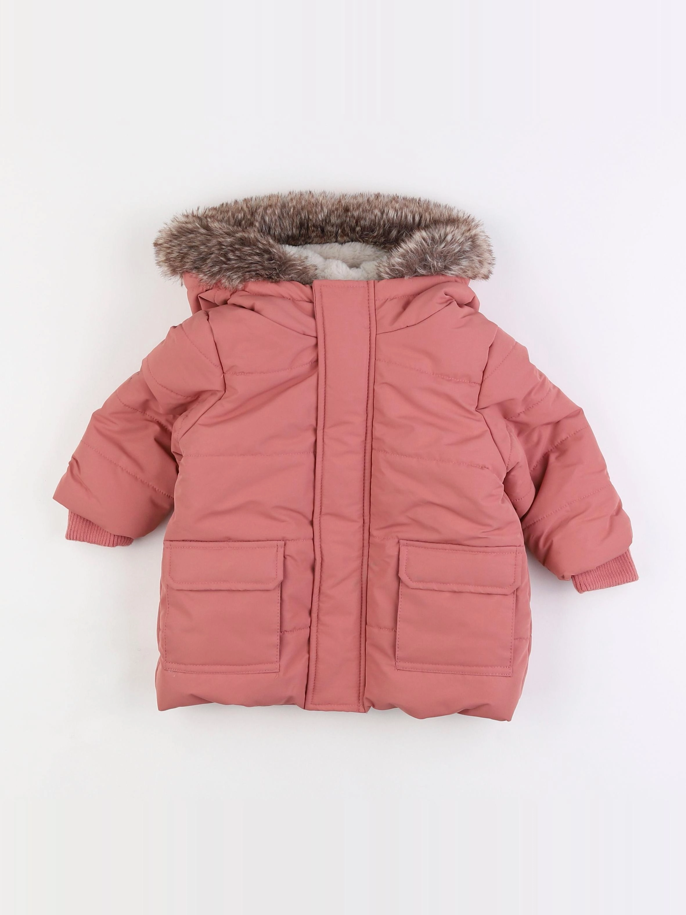 Boutchou - parka rose - 12 mois