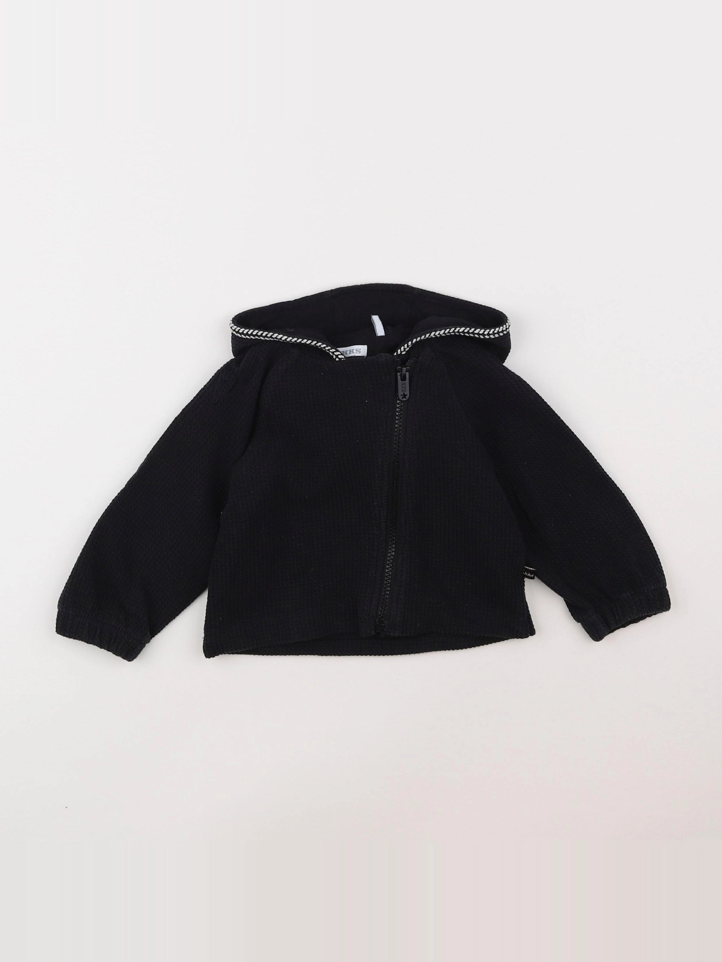 IKKS - sweat noir - 18 mois