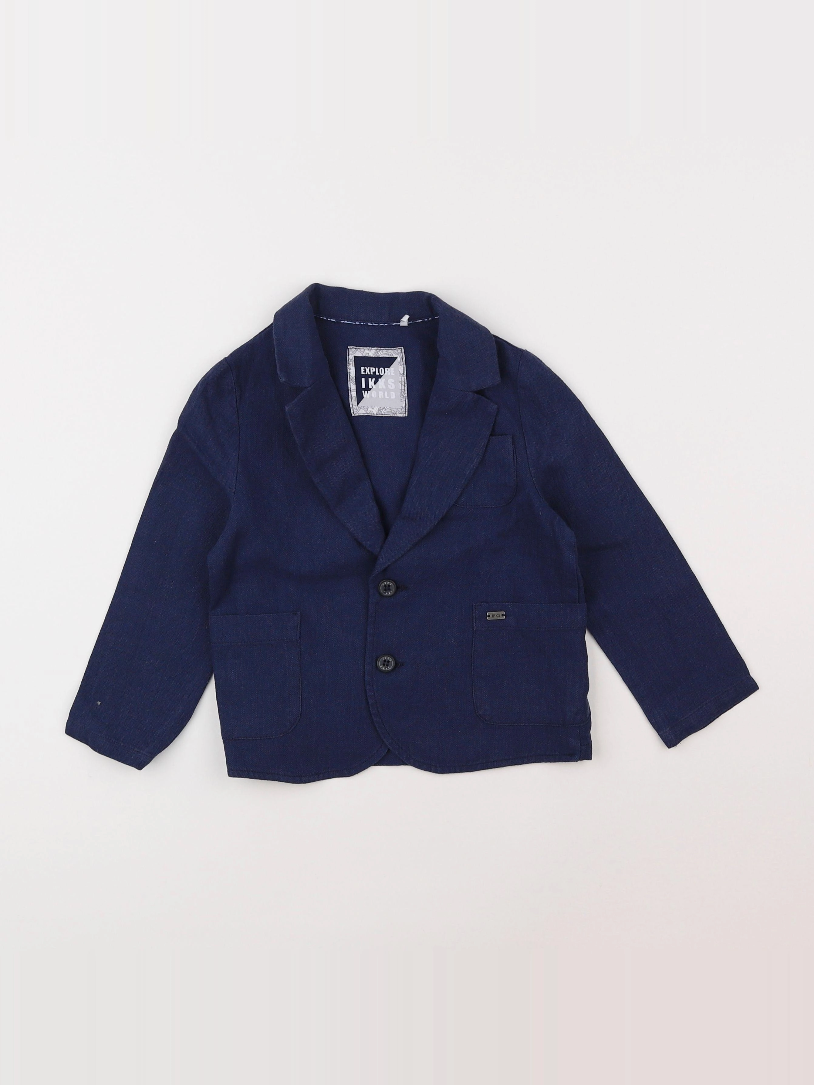 IKKS - veste bleu - 3 ans