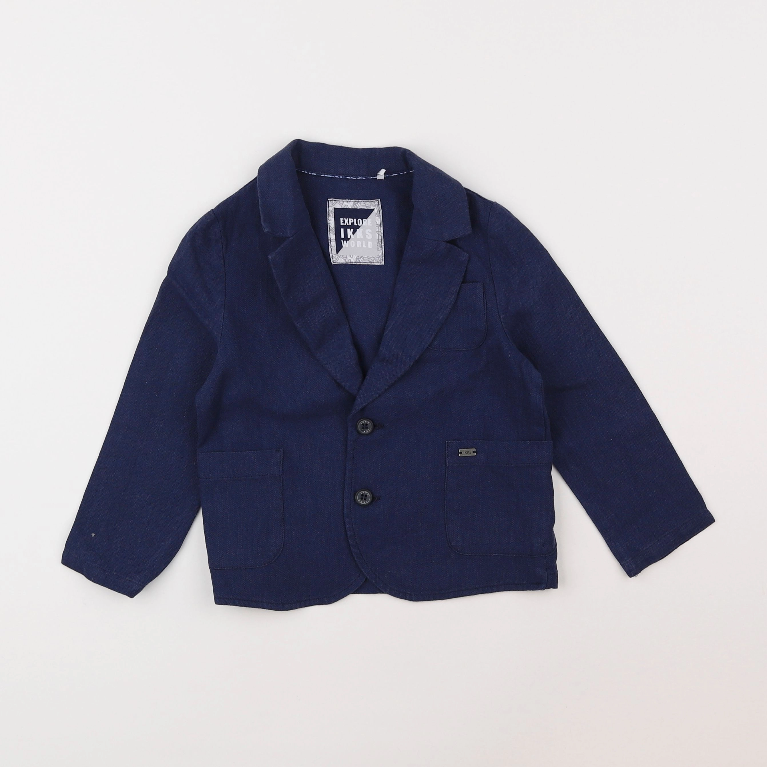 IKKS - veste bleu - 3 ans