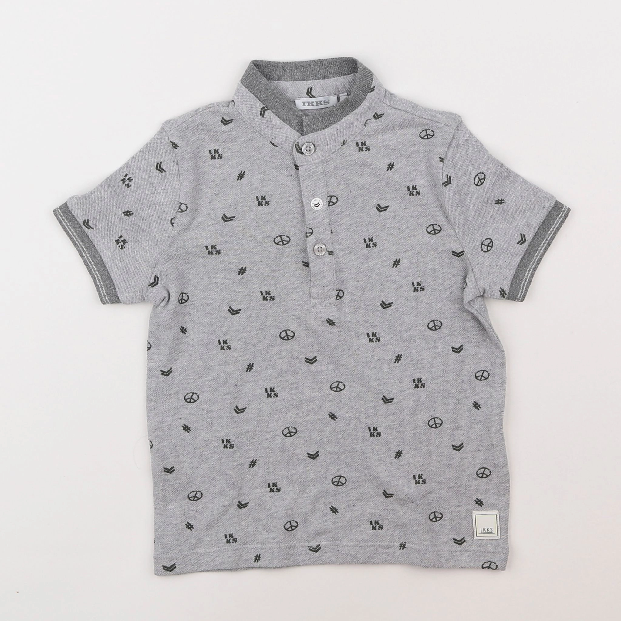 IKKS - polo gris - 2 ans