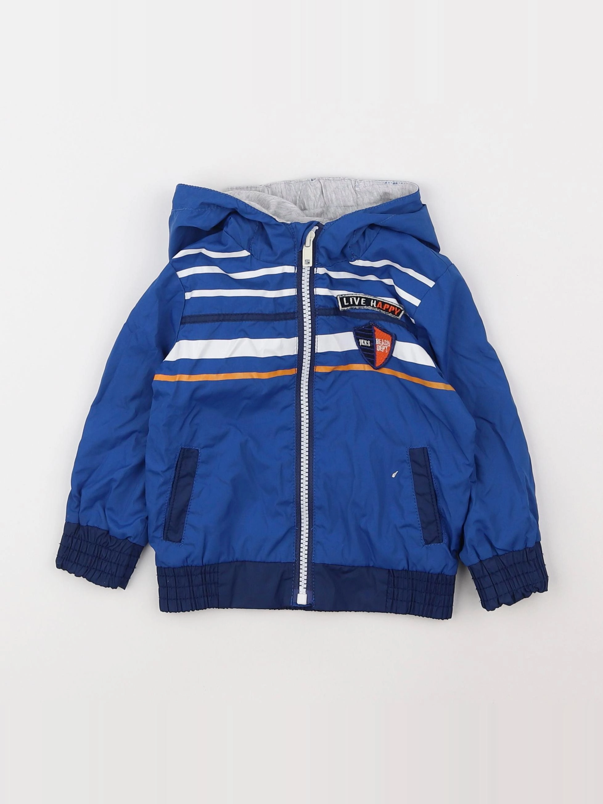 IKKS - coupe-vent bleu - 12 mois