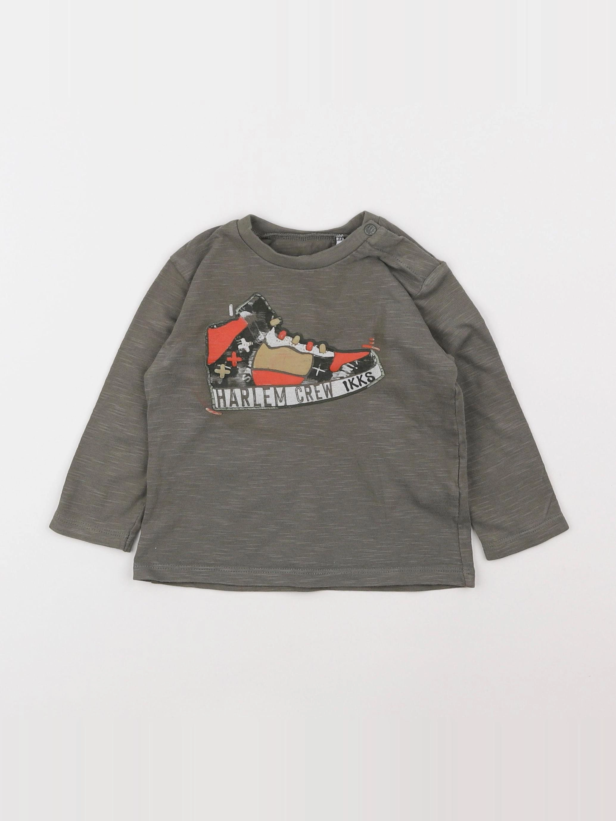 IKKS - tee-shirt vert - 12 mois