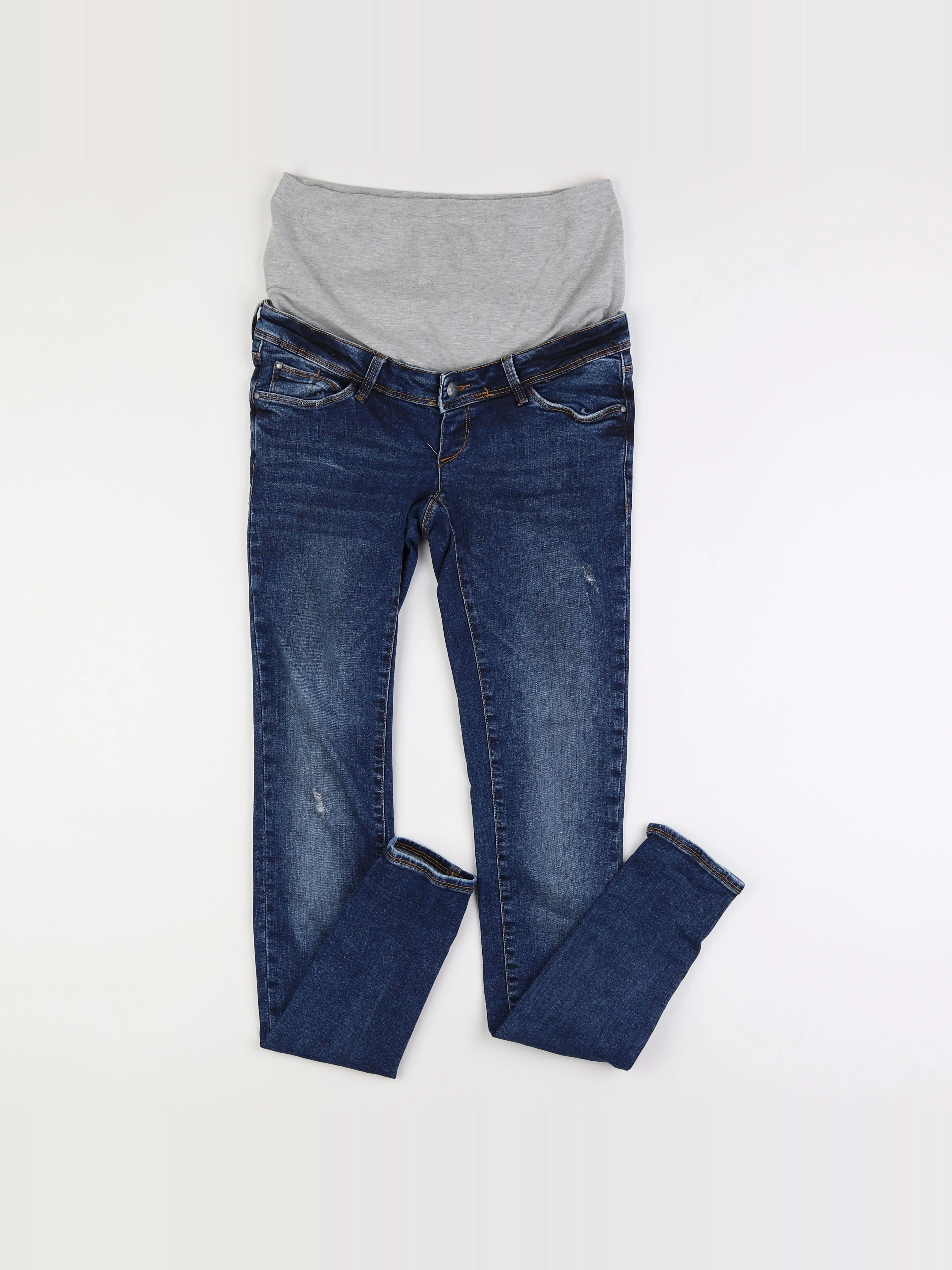 Mamalicious - jean grossesse bleu - 34