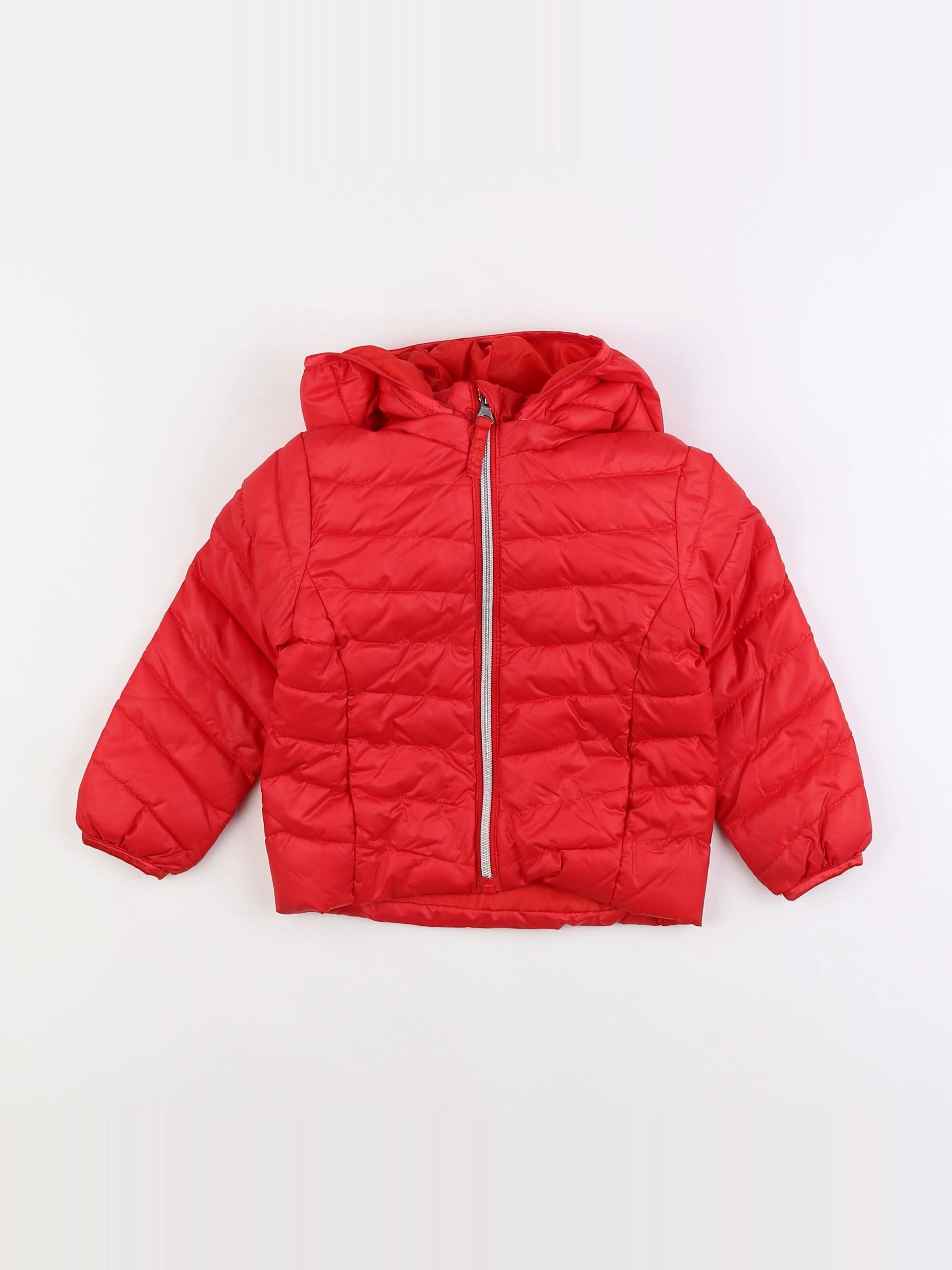 H&M - doudoune rouge - 18 mois à 2 ans