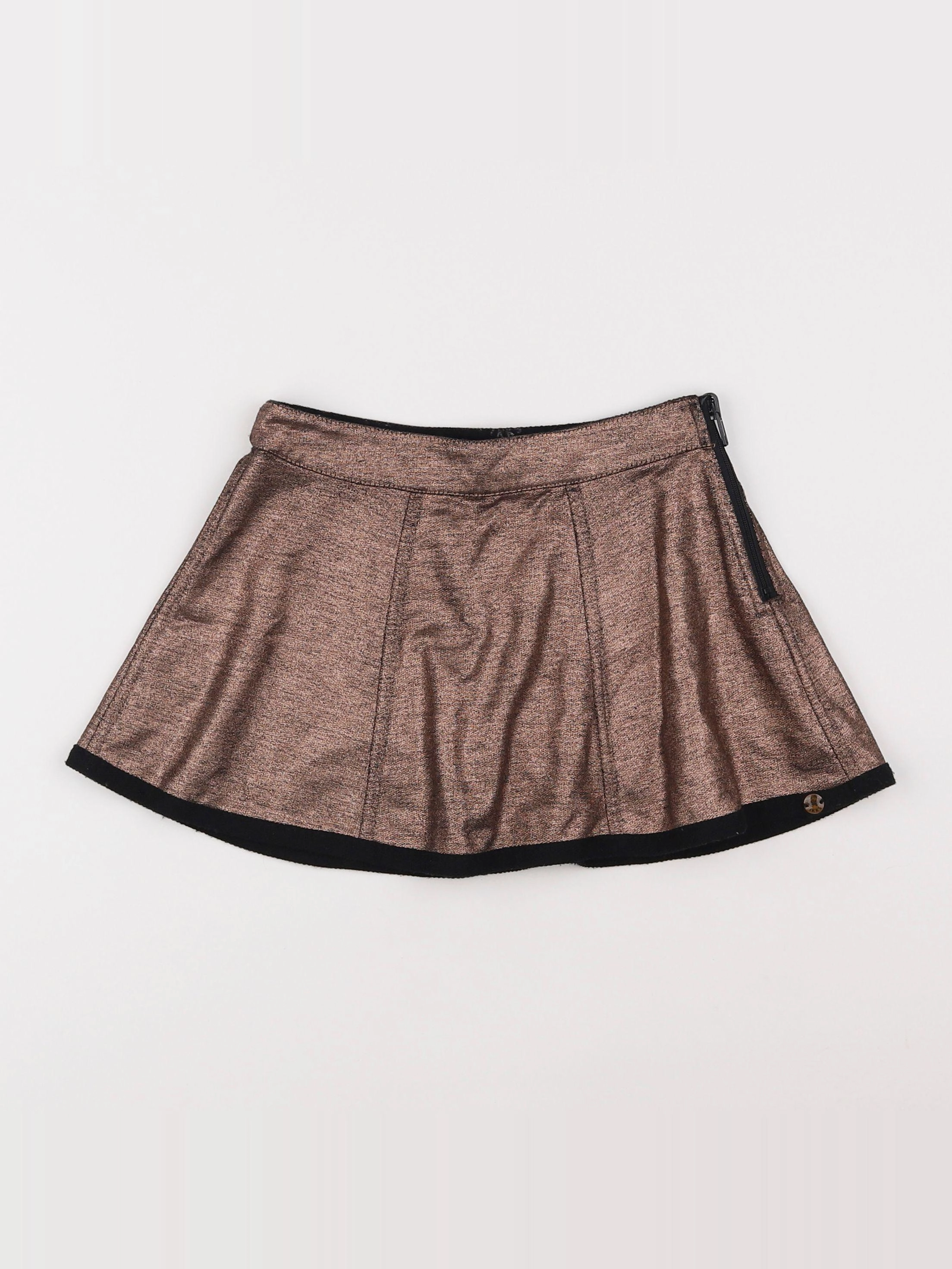 IKKS - jupe or, rose - 2 ans