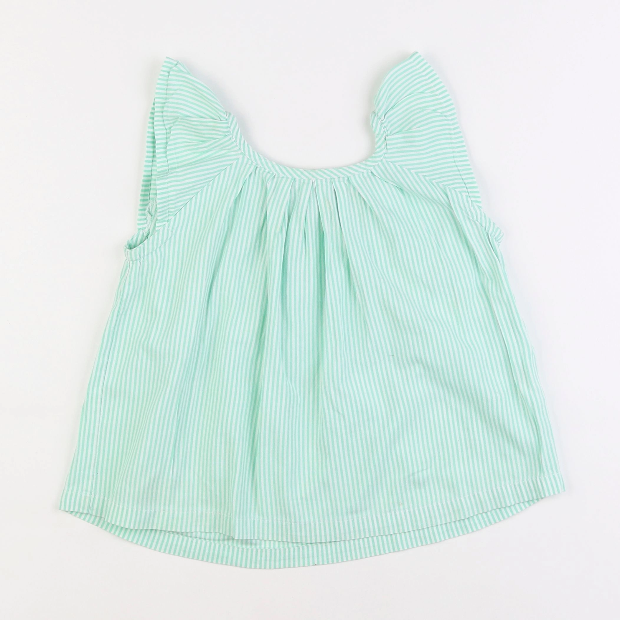 Lililotte - blouse vert - 8 ans