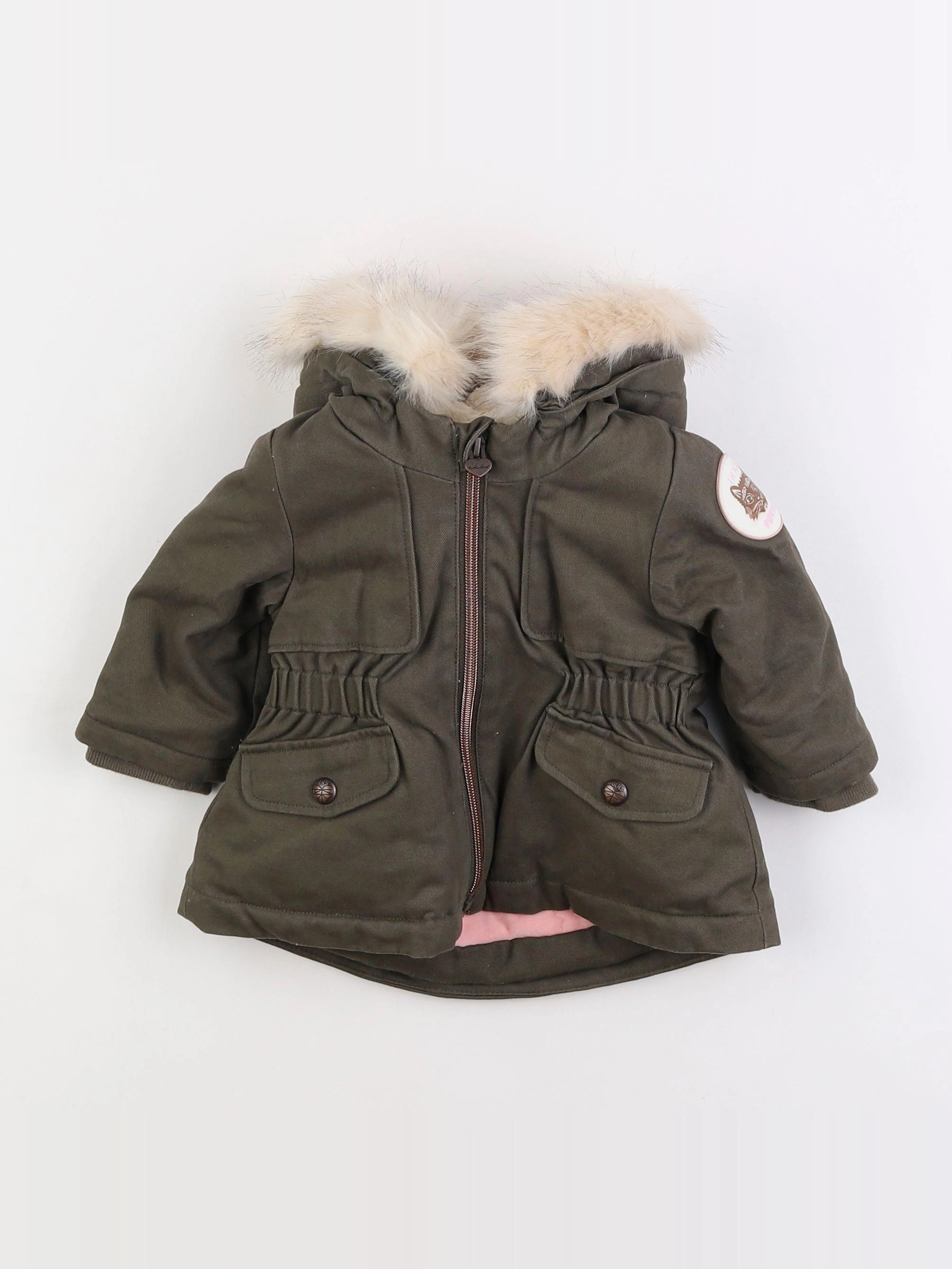 IKKS - parka vert - 6 mois