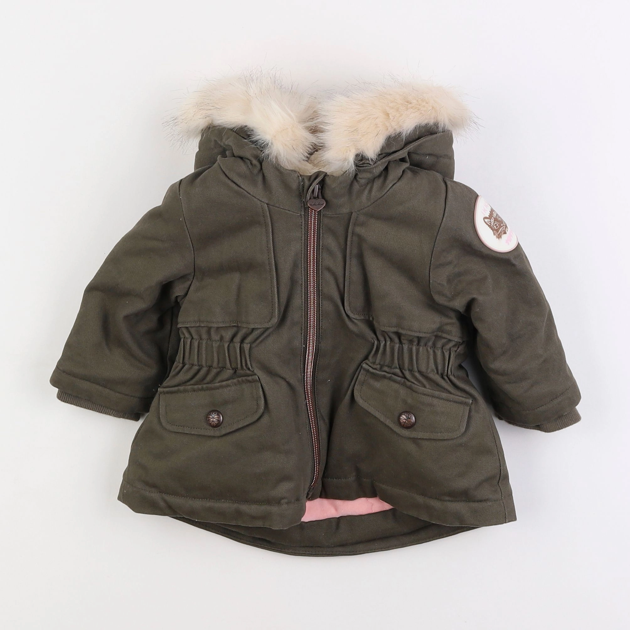 IKKS - parka vert - 6 mois