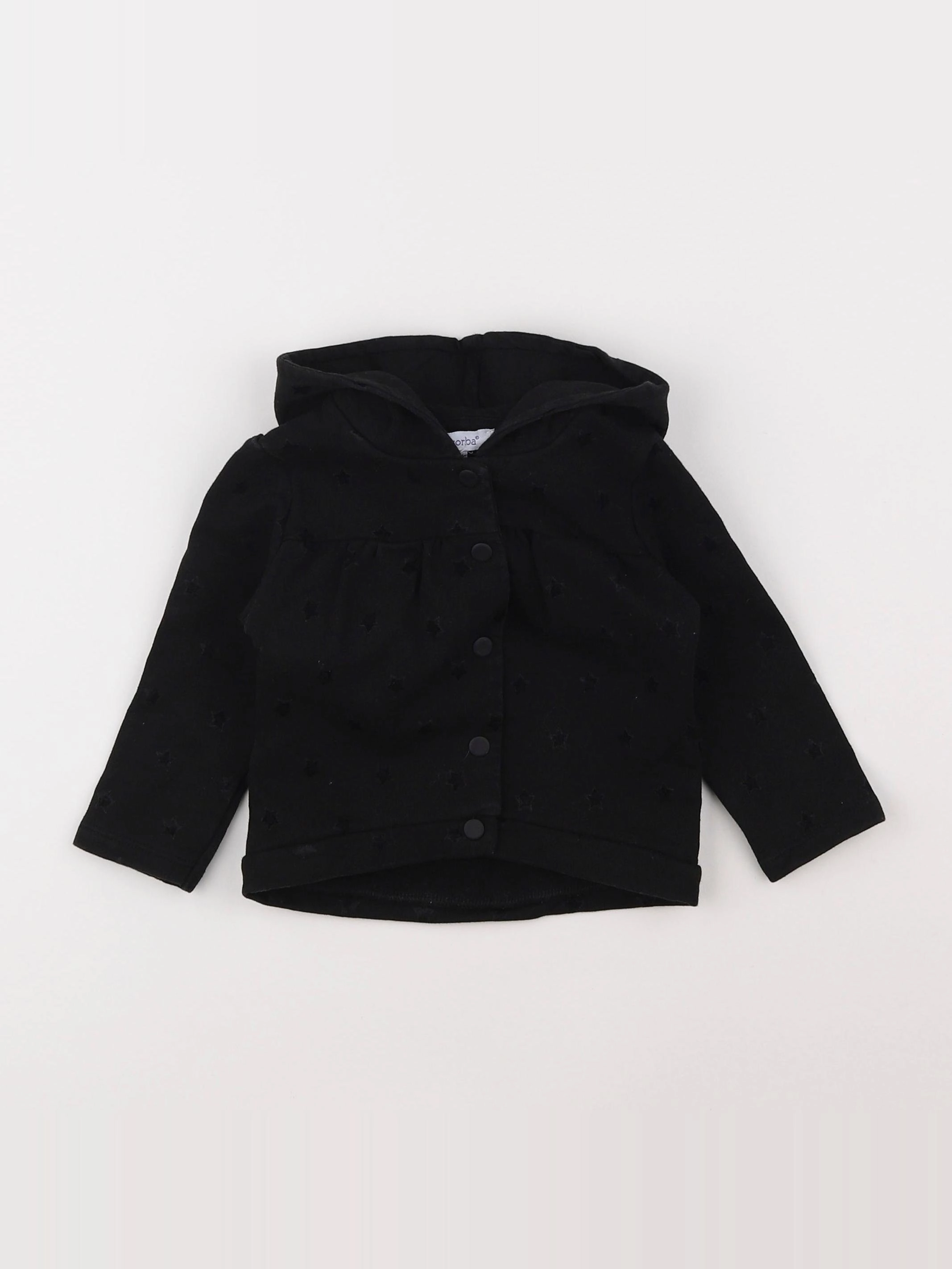 Absorba - sweat noir - 18 mois