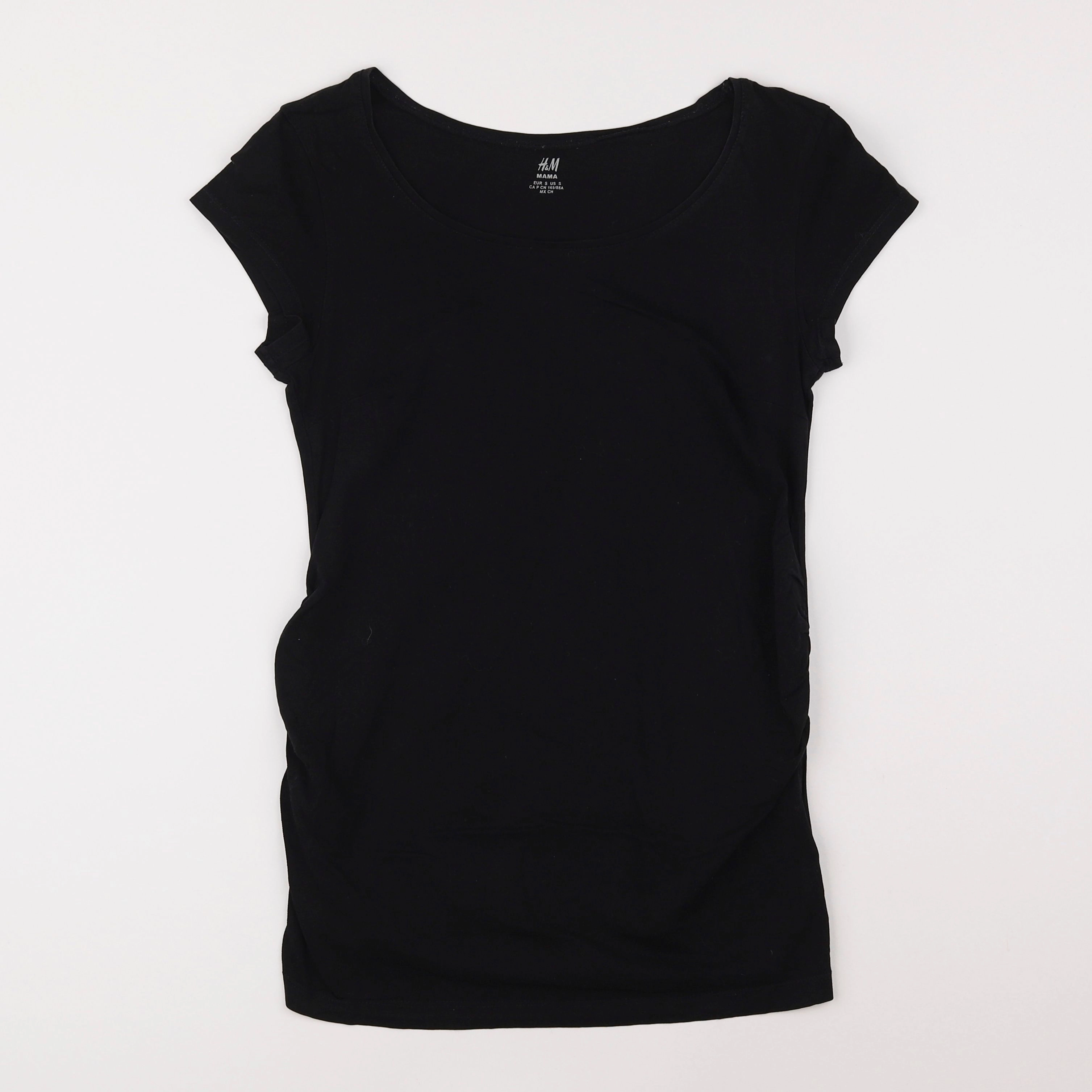 H&M - tee-shirt grossesse noir - 36 à 38
