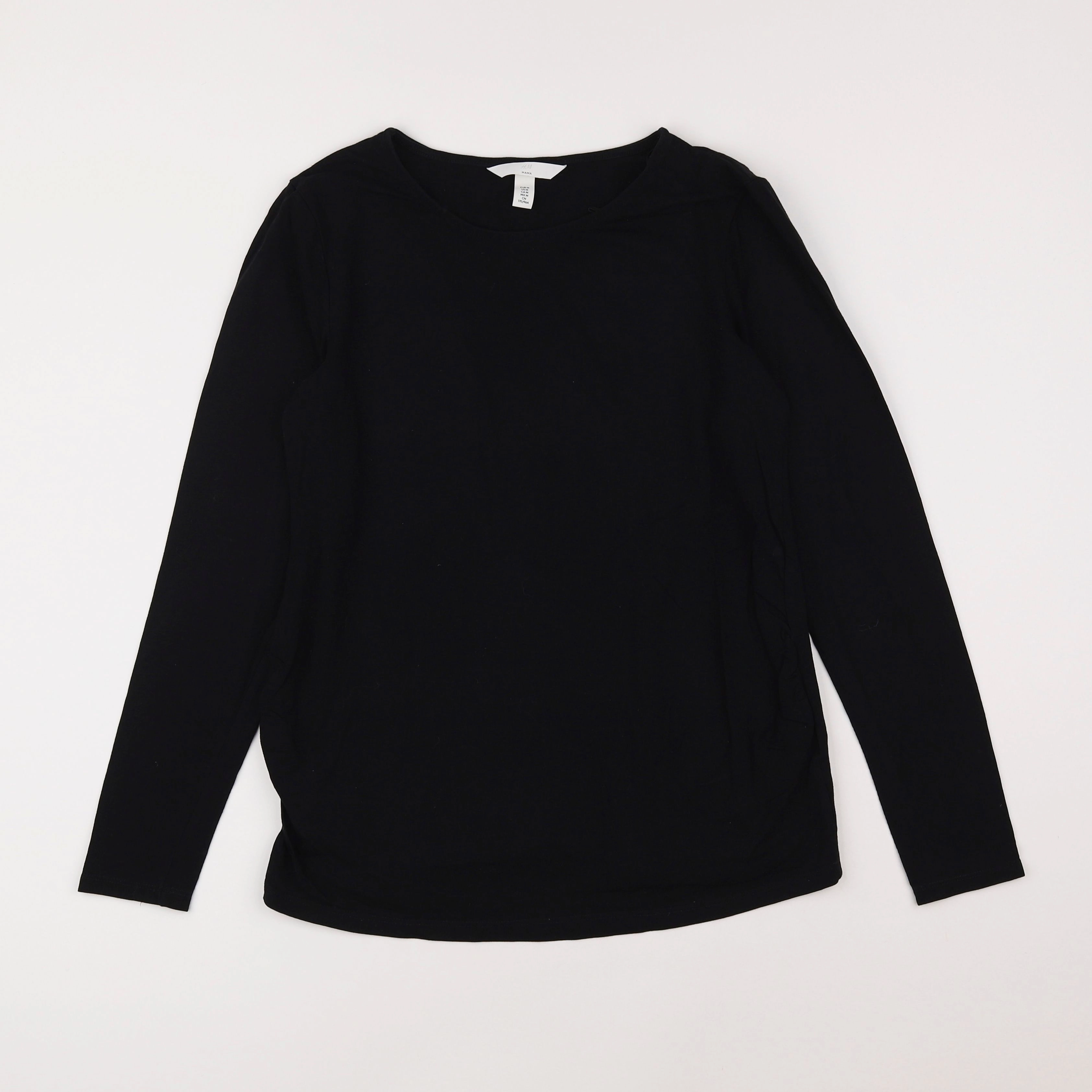 H&M - tee-shirt grossesse noir - 40 à 42