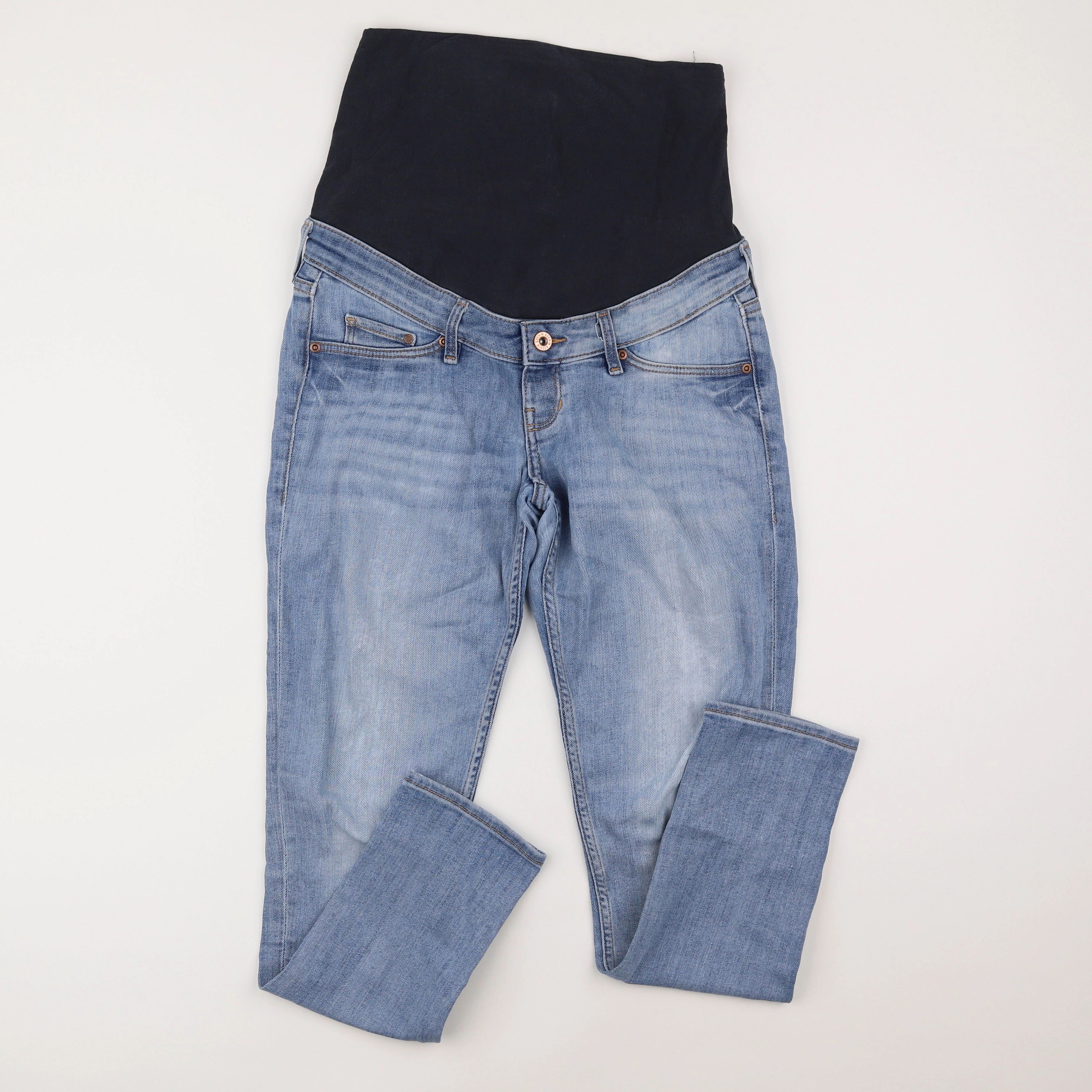 H&M - jean grossesse bleu - 36