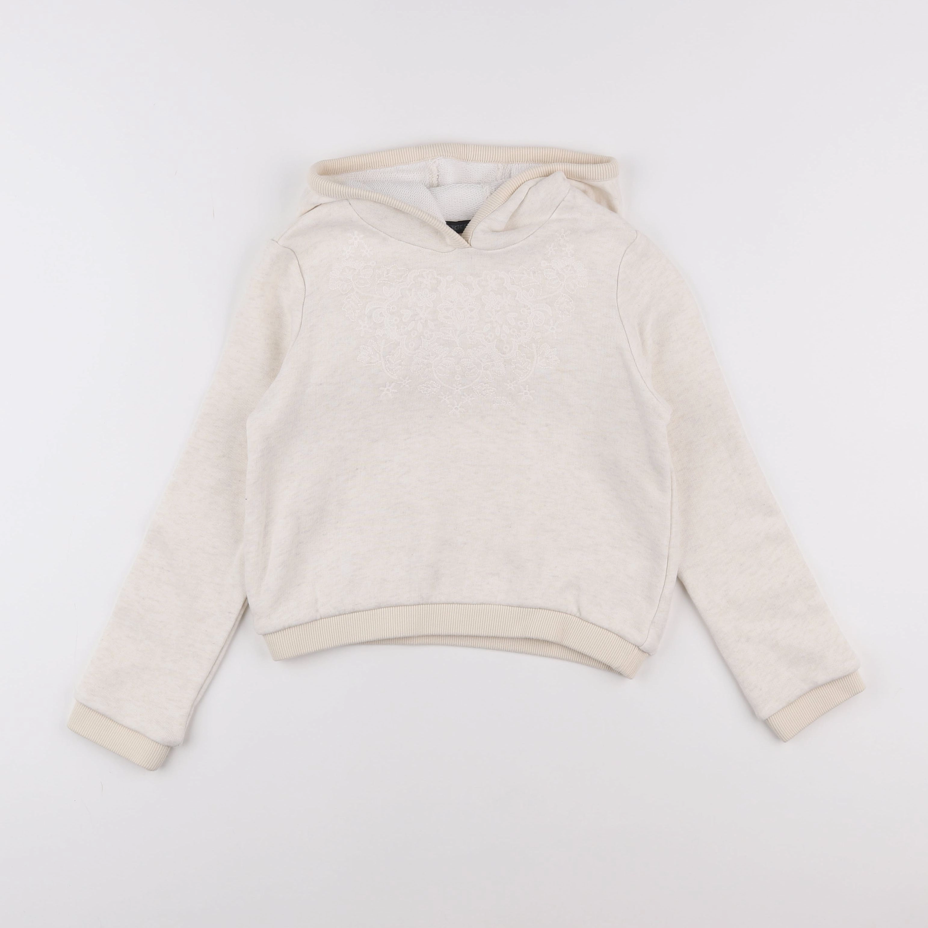 IKKS - sweat beige - 8 ans