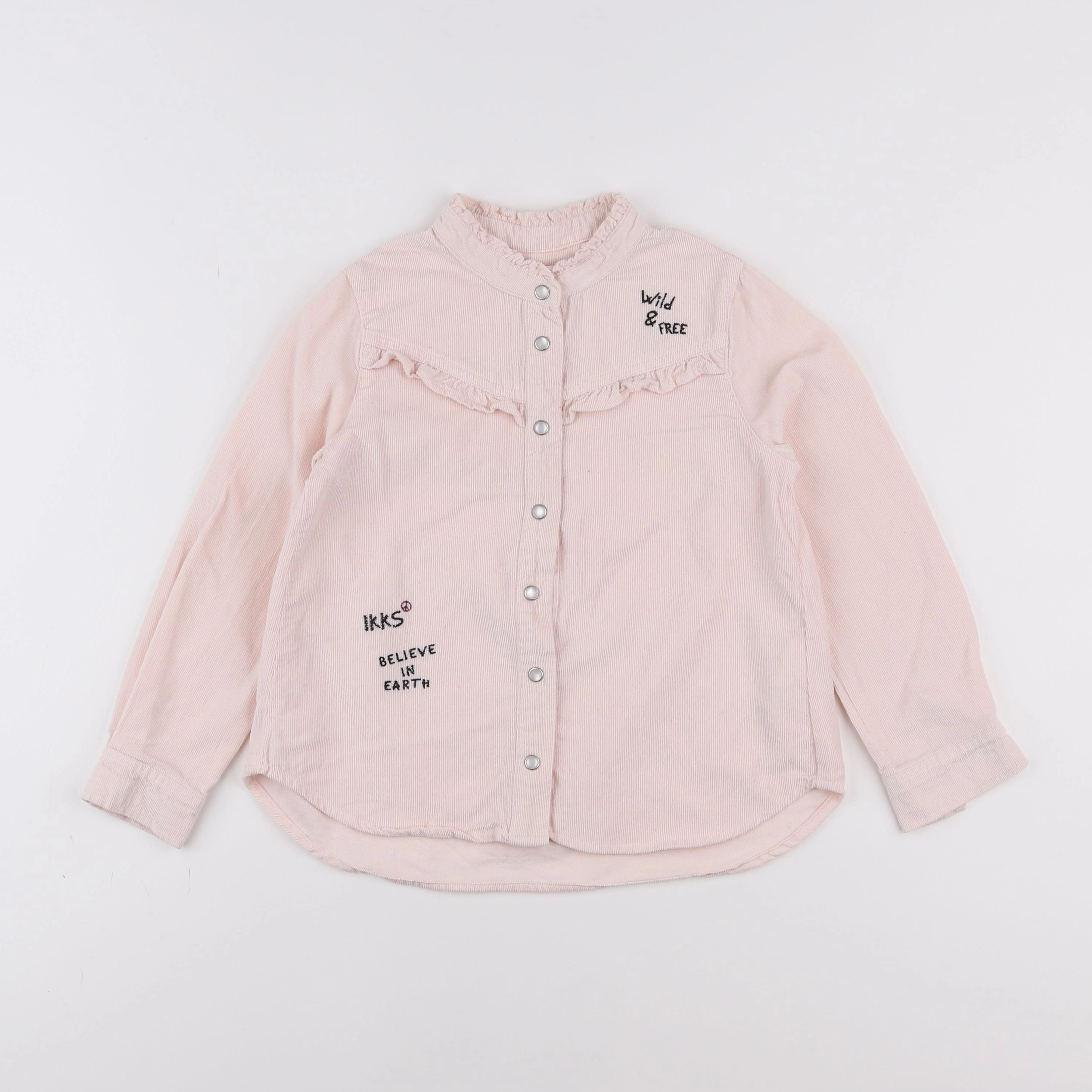 IKKS - chemise rose - 6 ans