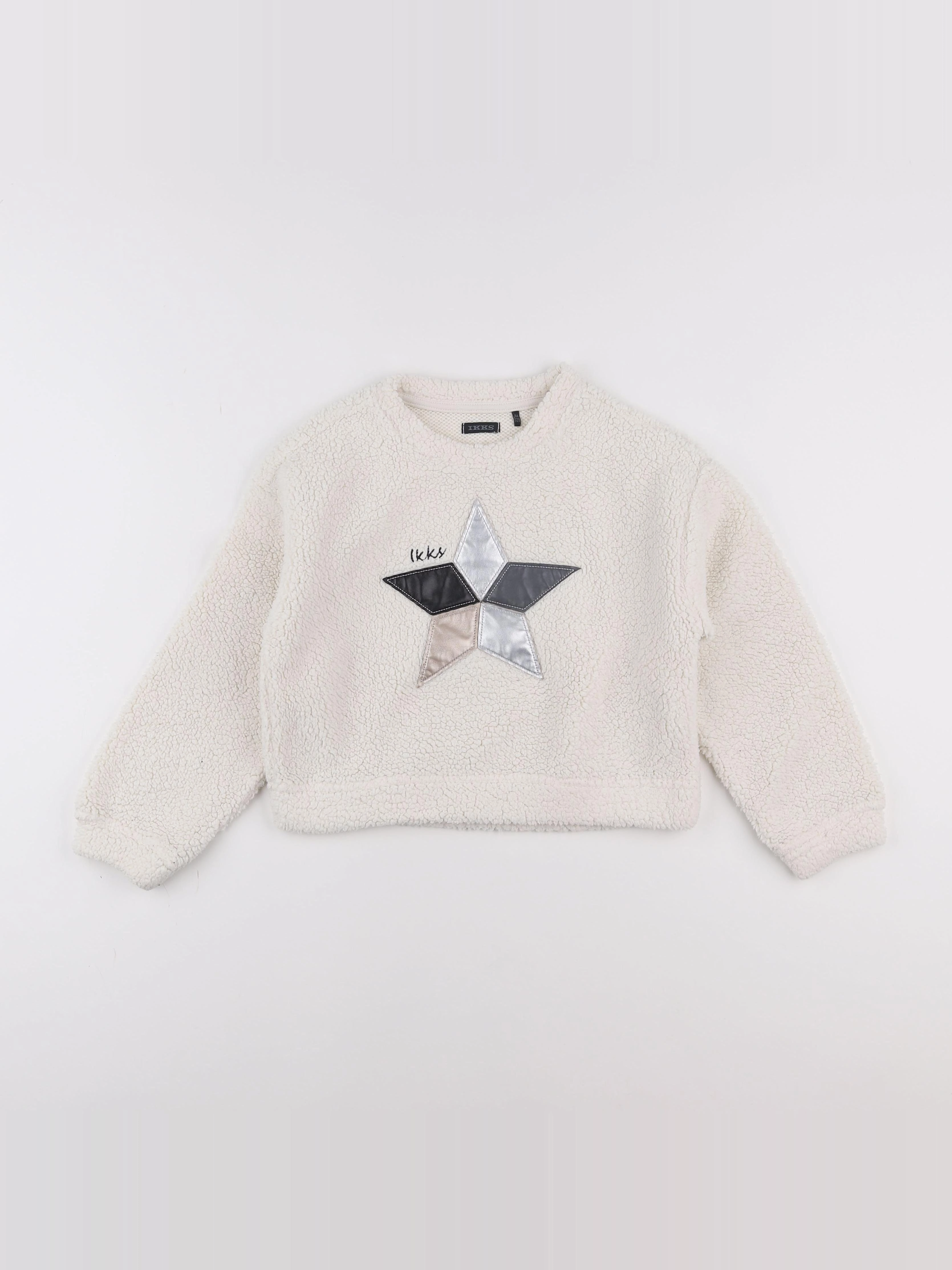 IKKS - pull blanc - 8 ans
