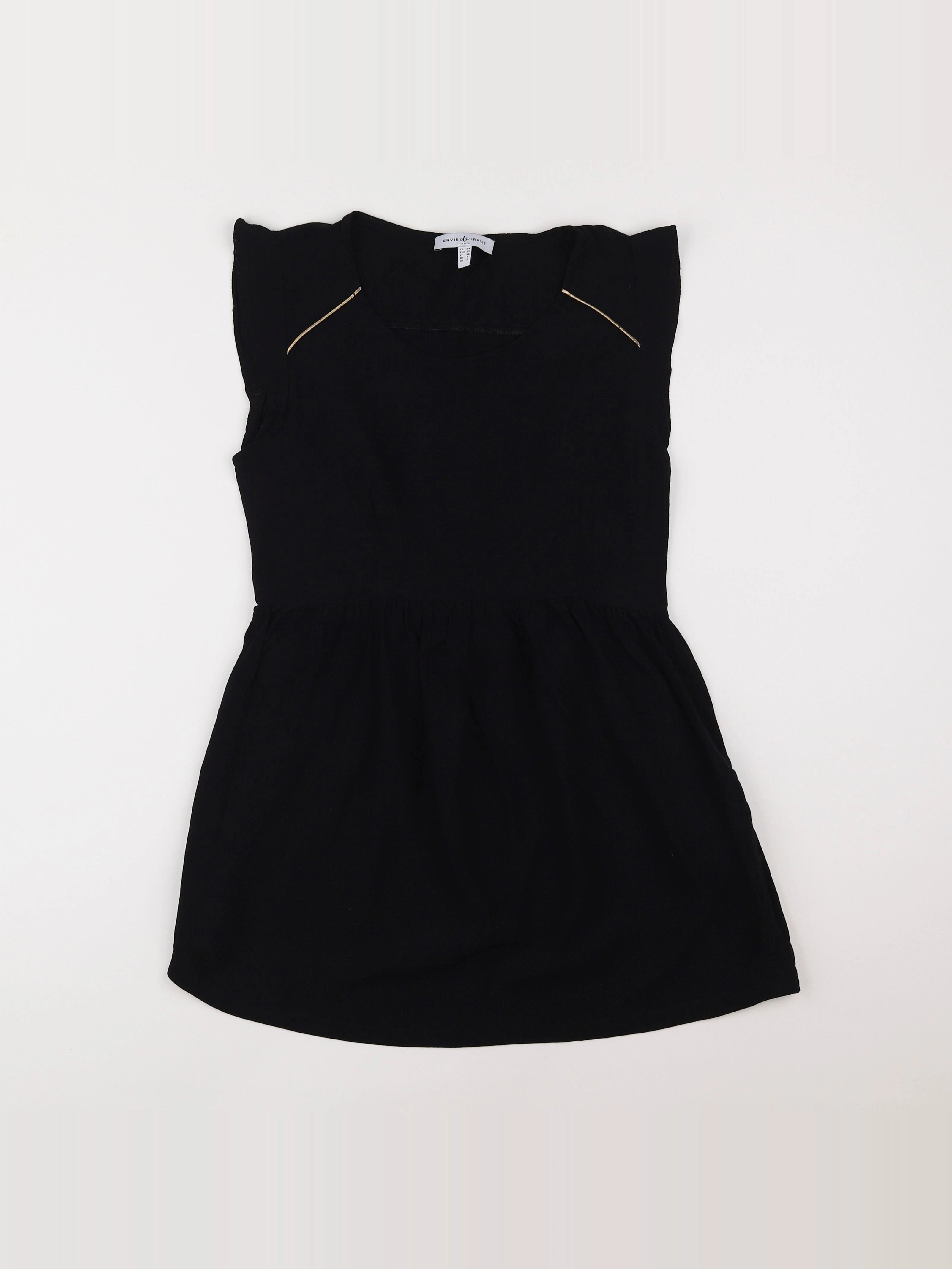 Envie de fraise - robe grossesse noir - 34