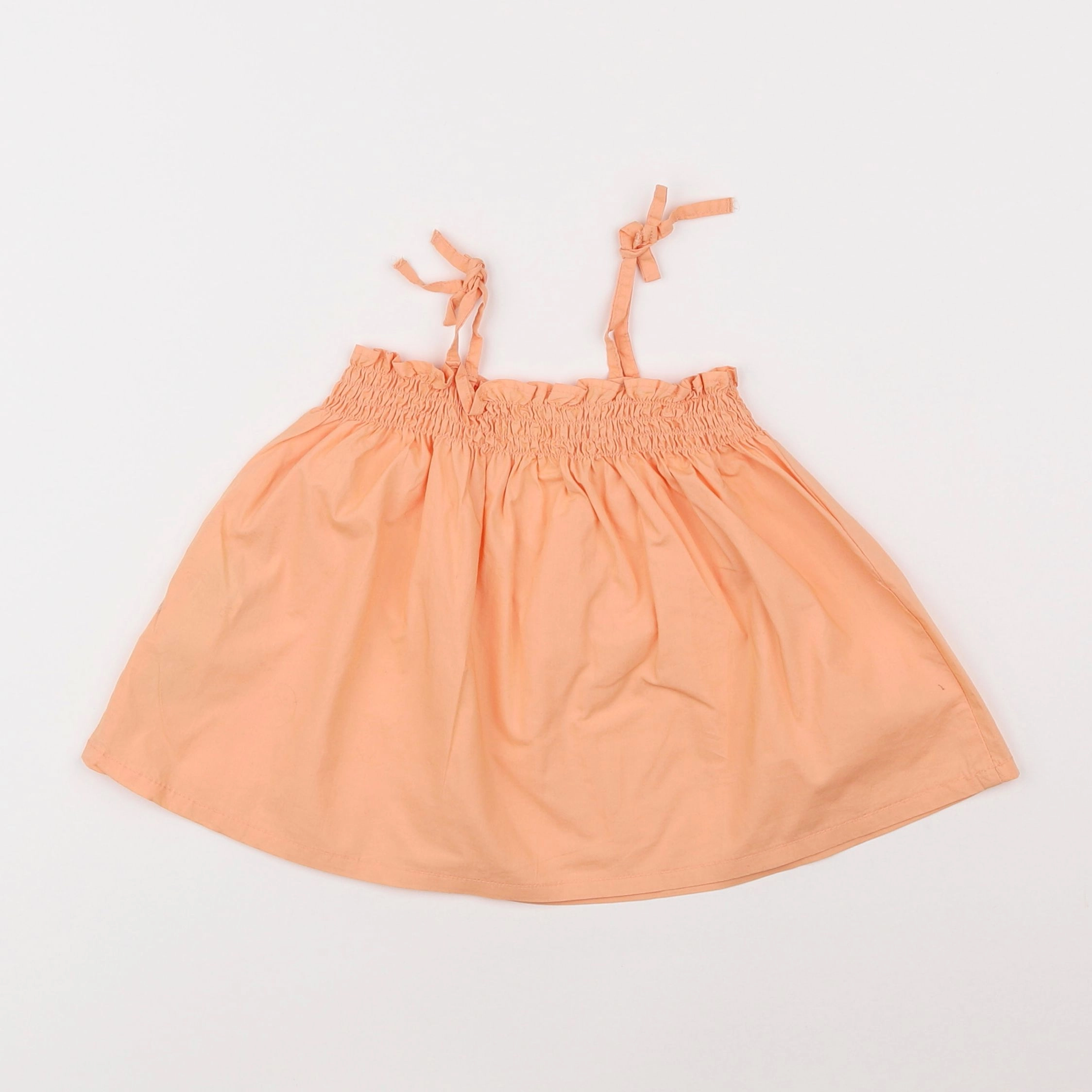 Zara - blouse orange - 18 mois à 2 ans