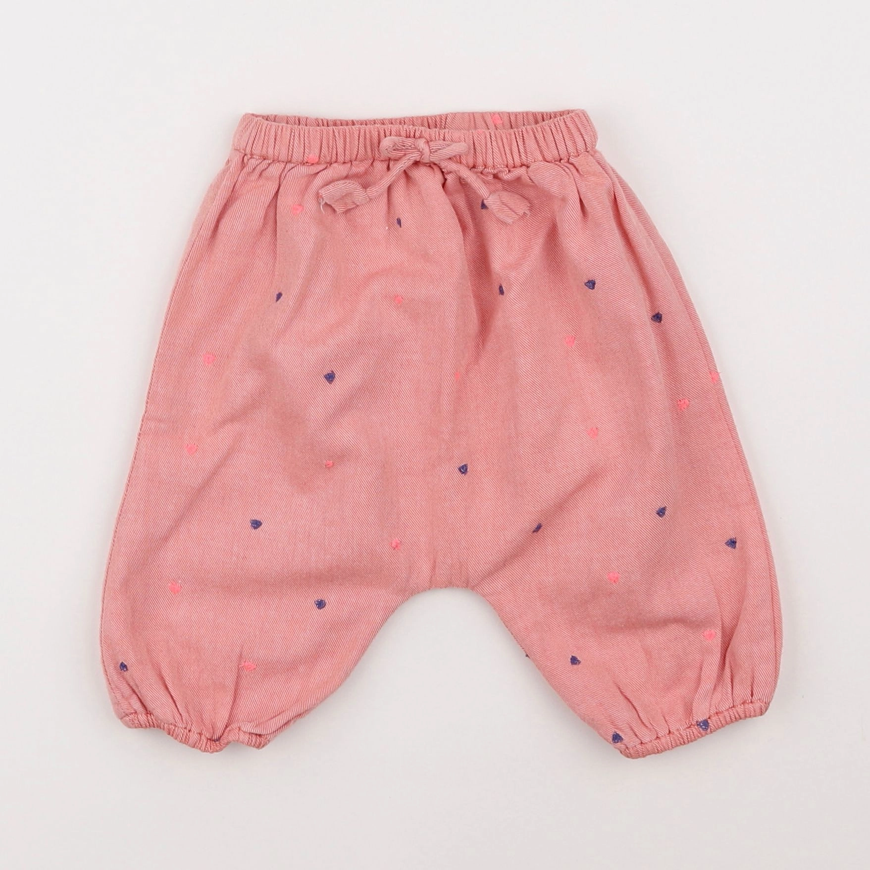 Bonheur du jour - pantalon rose - 6 mois