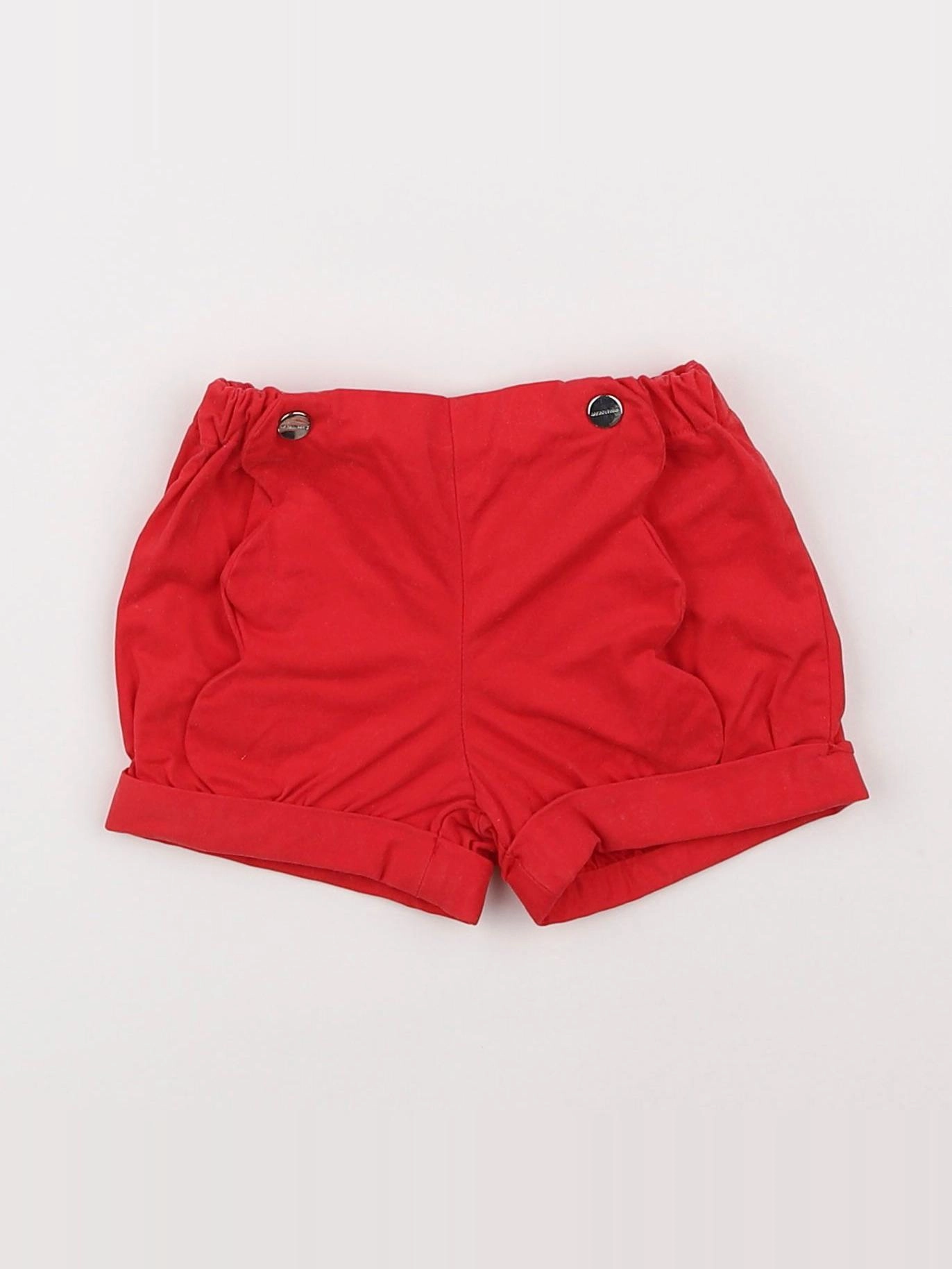 Jacadi - short rouge - 6 mois