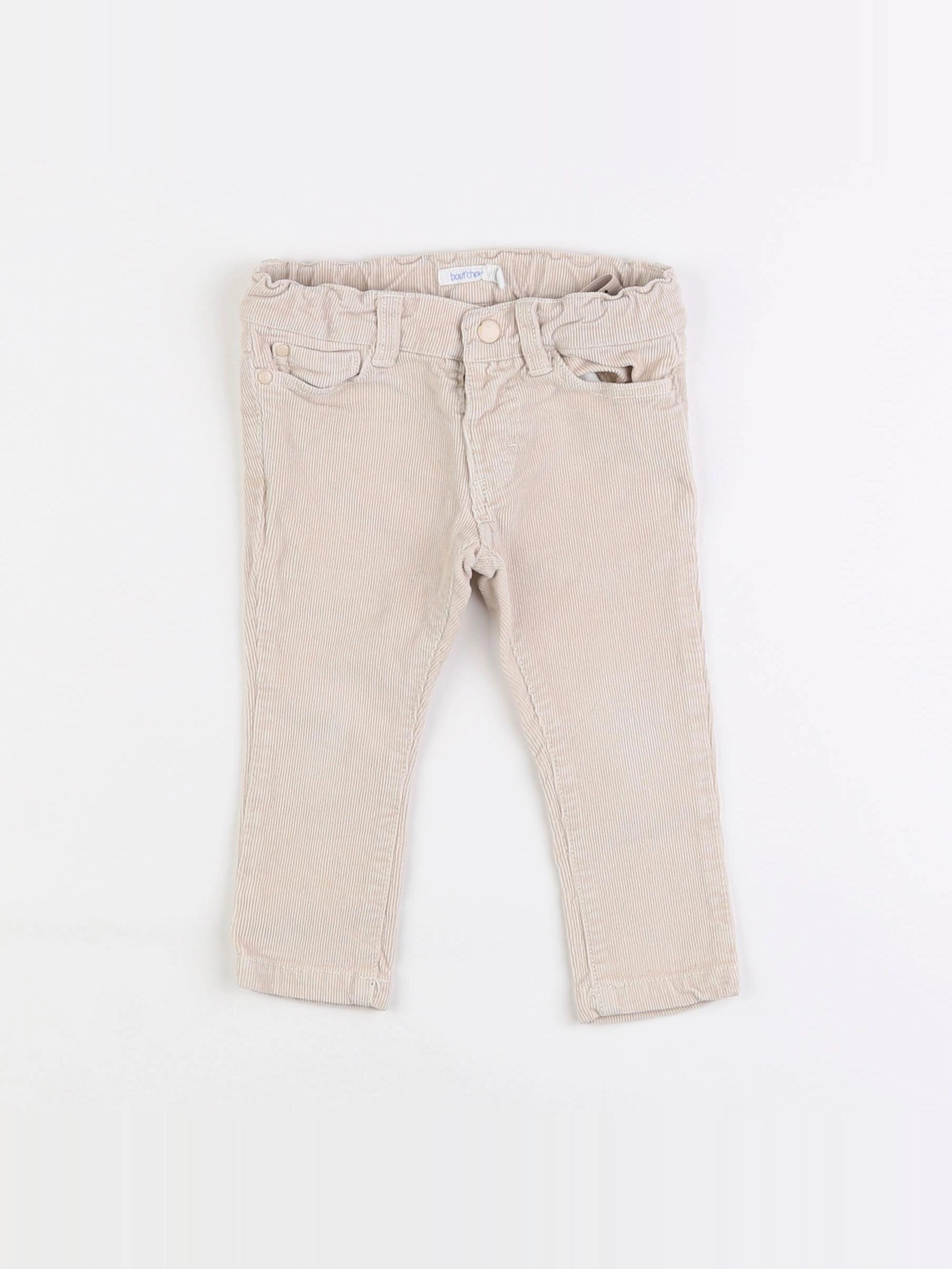 Boutchou - pantalon beige - 12 mois