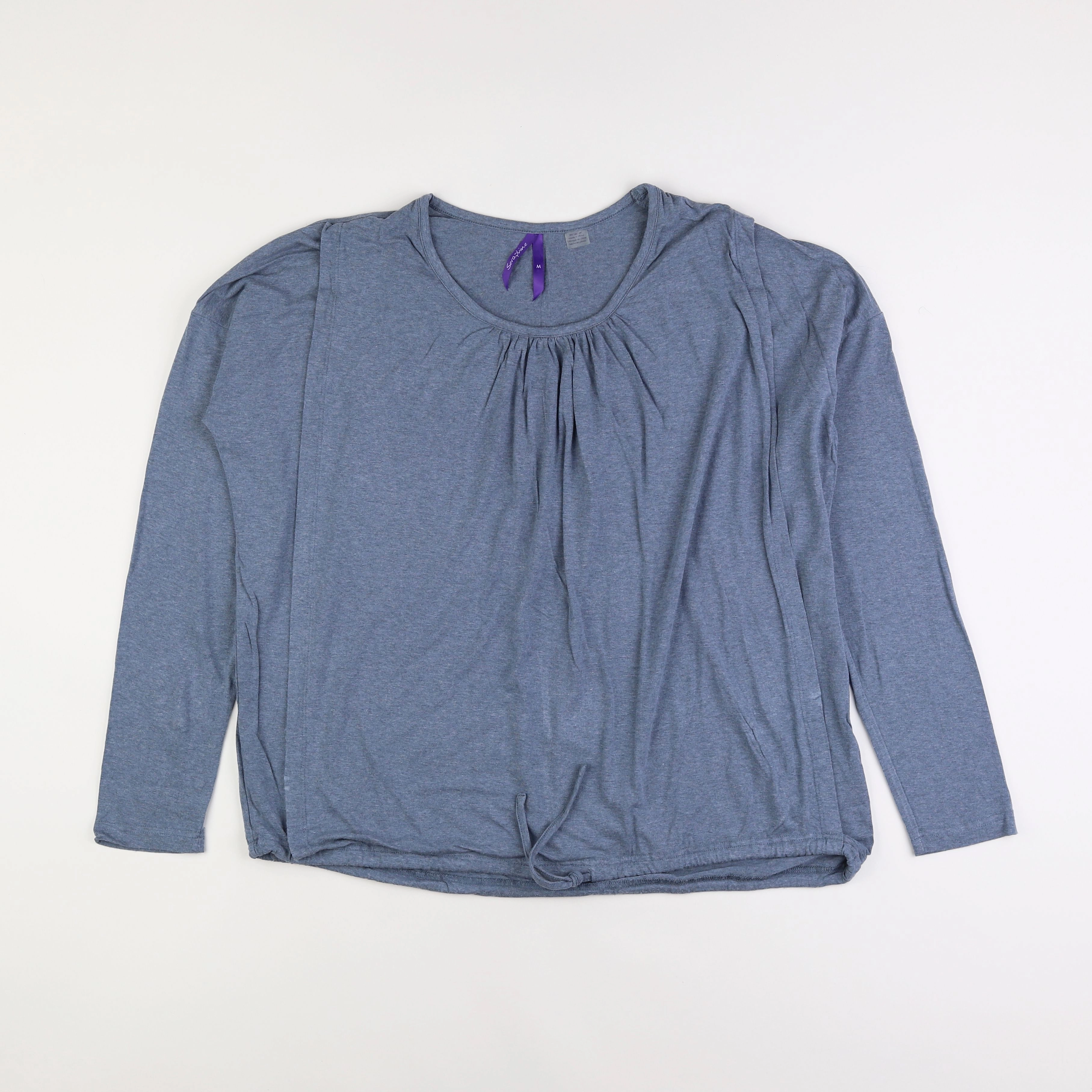 Seraphine - tee-shirt grossesse bleu - 38 à 40