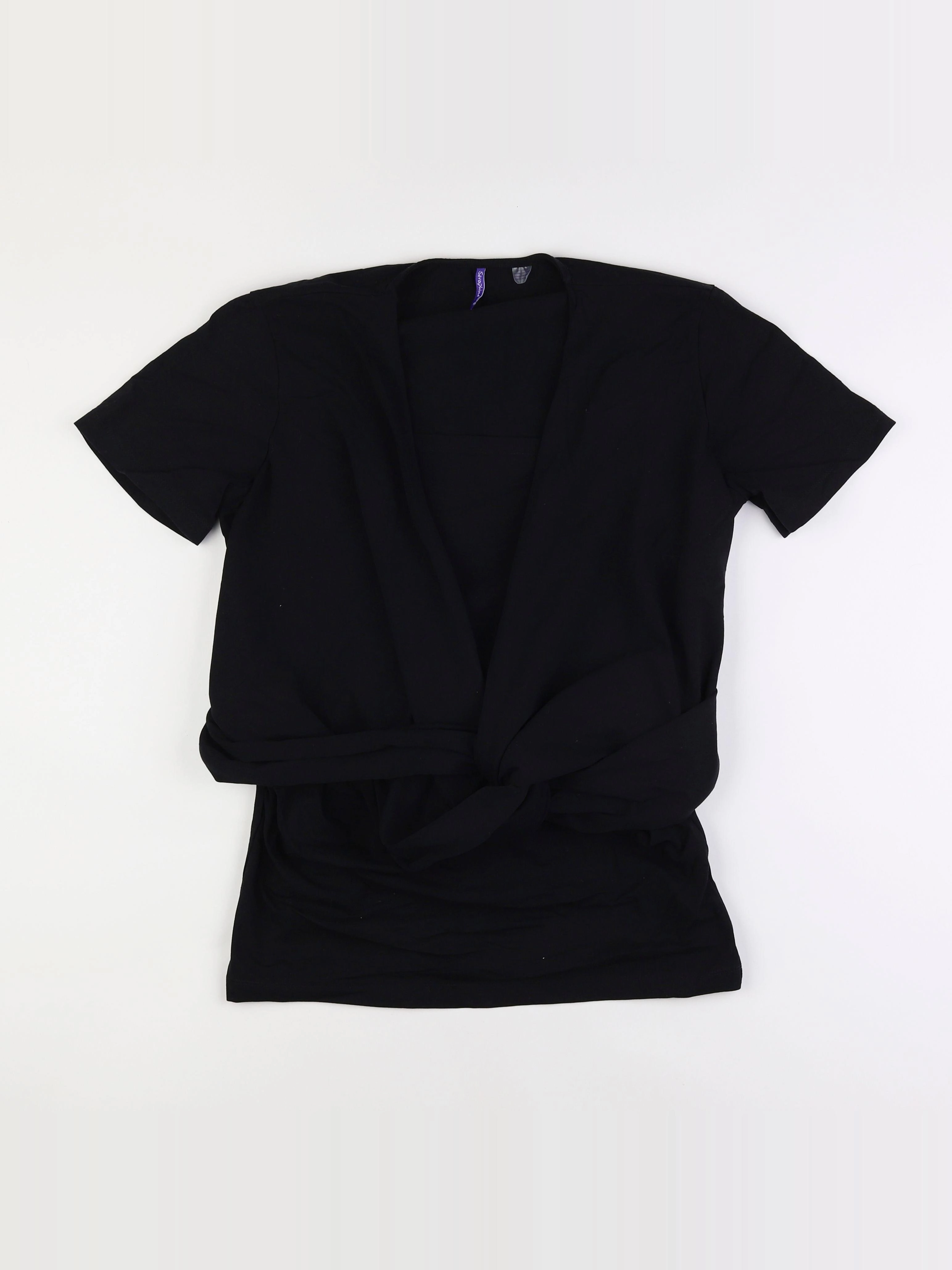 Seraphine - tee-shirt grossesse noir - 40