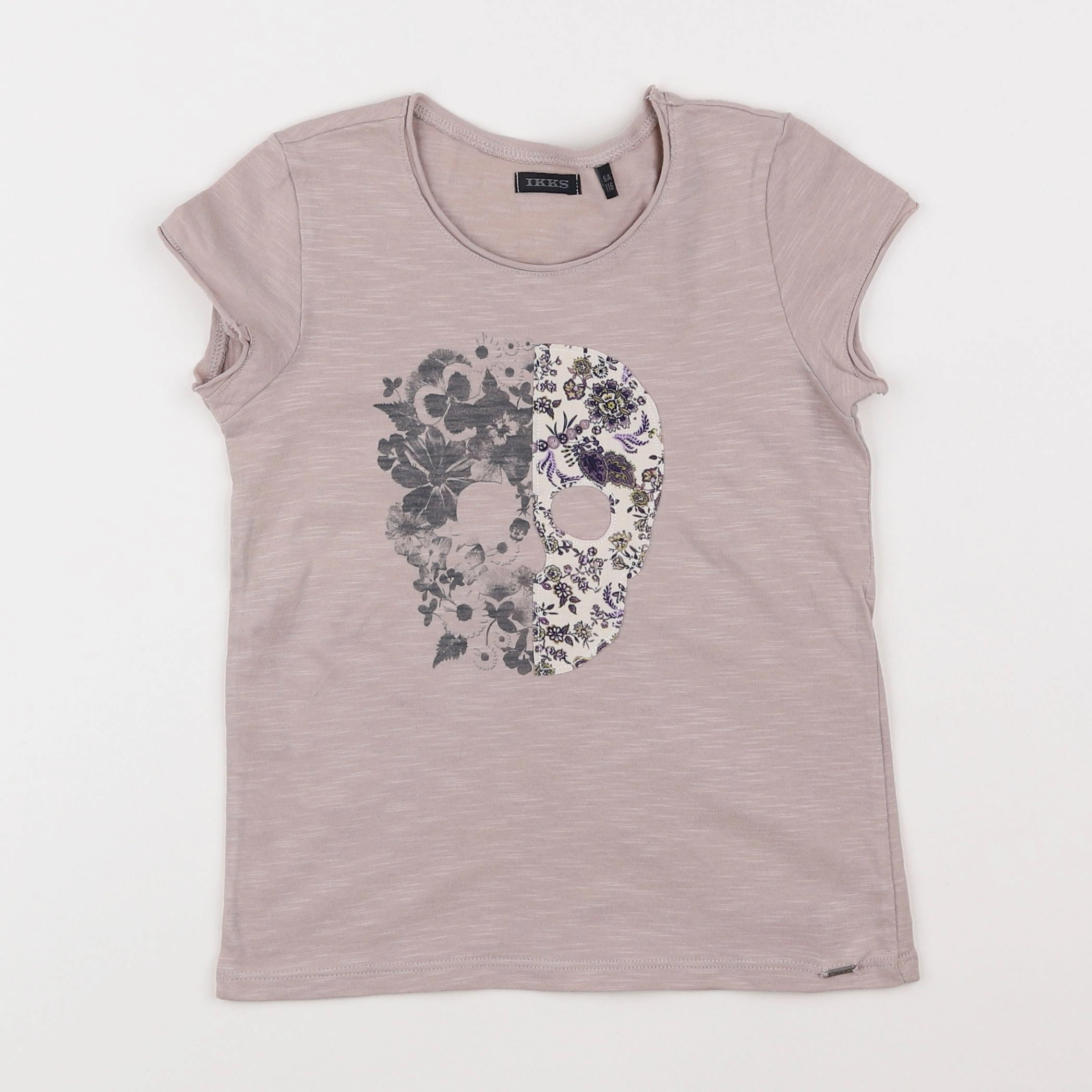 IKKS - tee-shirt rose - 6 ans