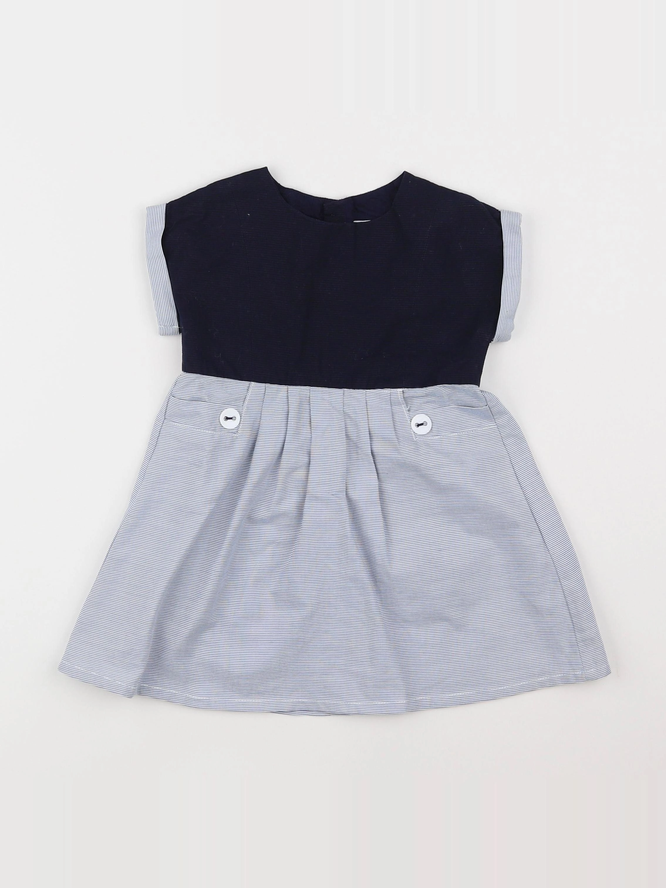 Jacadi - robe bleu - 18 mois