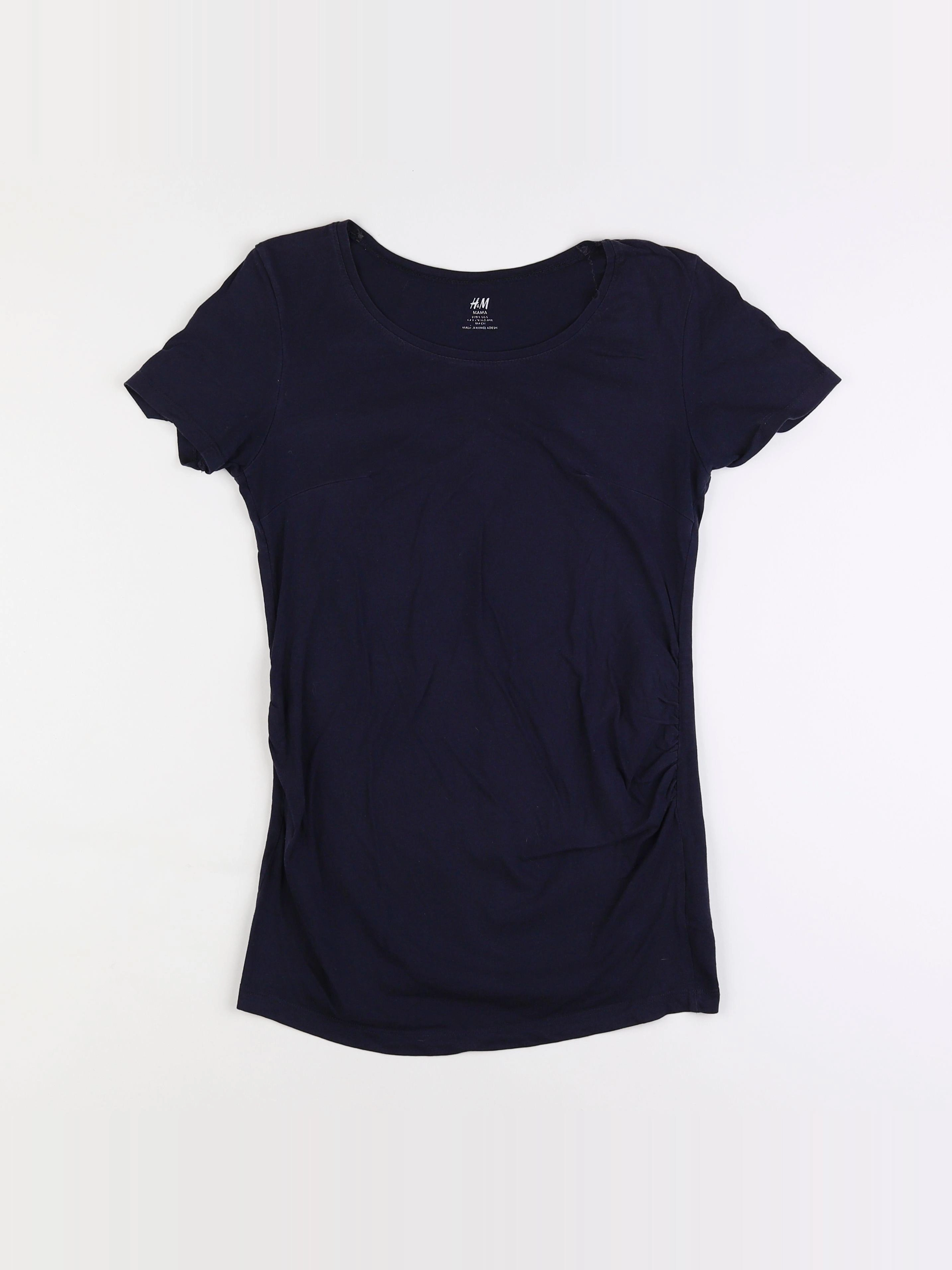 H&M - tee-shirt grossesse, grossesse bleu - 36 à 38